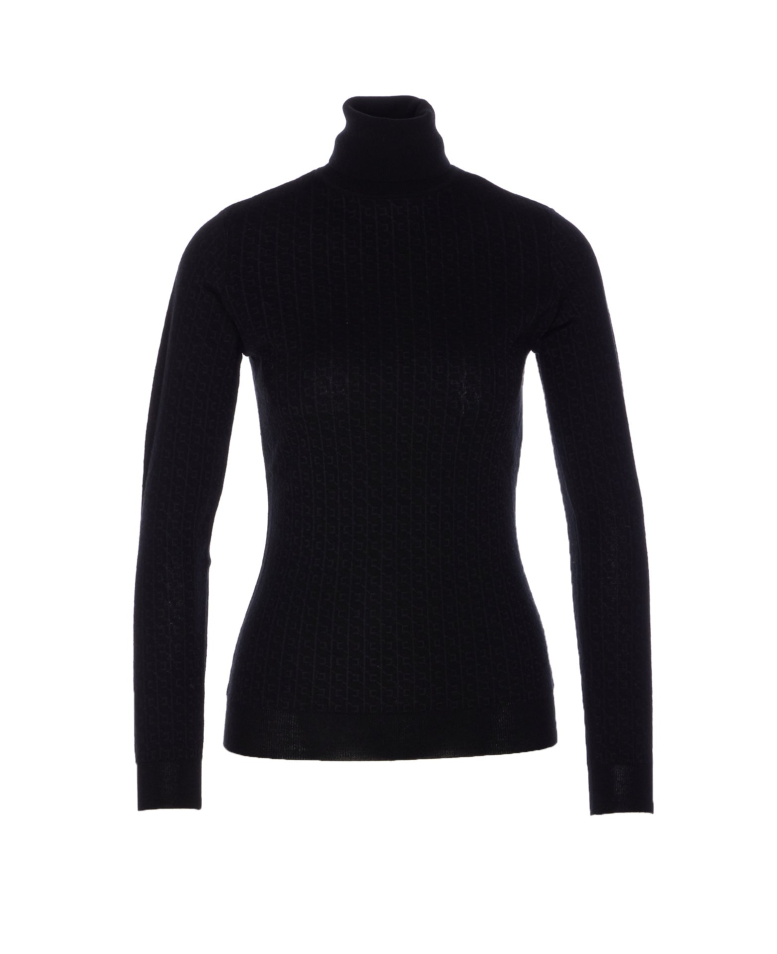 Elisabetta Franchi Sweaters Black Viscose