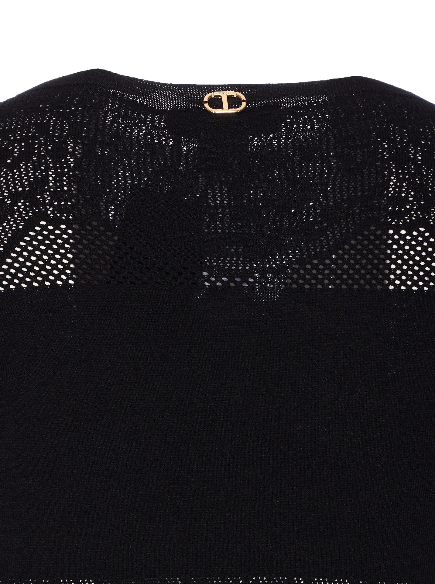 Twin-Set Dresses Black Viscose