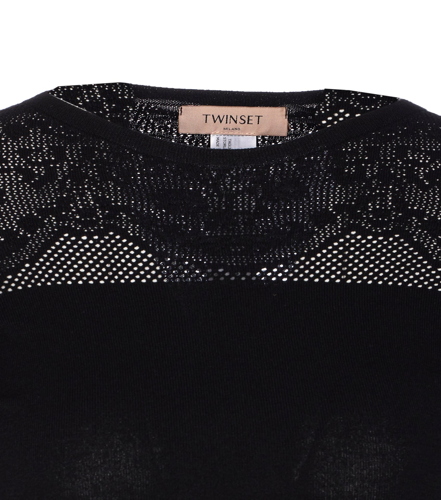 Twin-Set Dresses Black Viscose