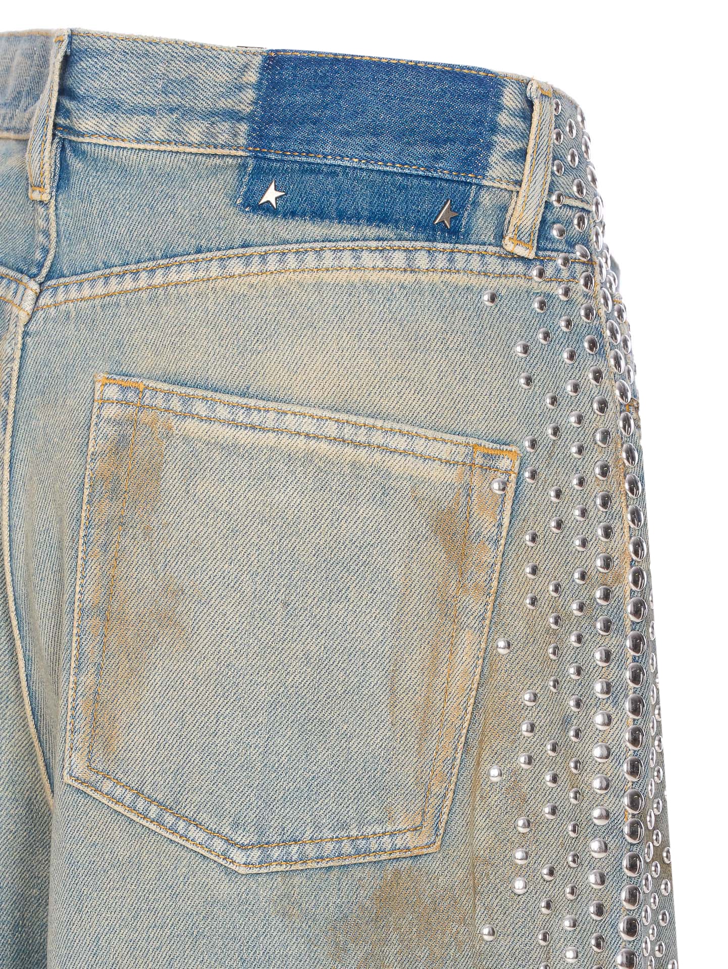 Golden Goose Jeans Blue Cotton