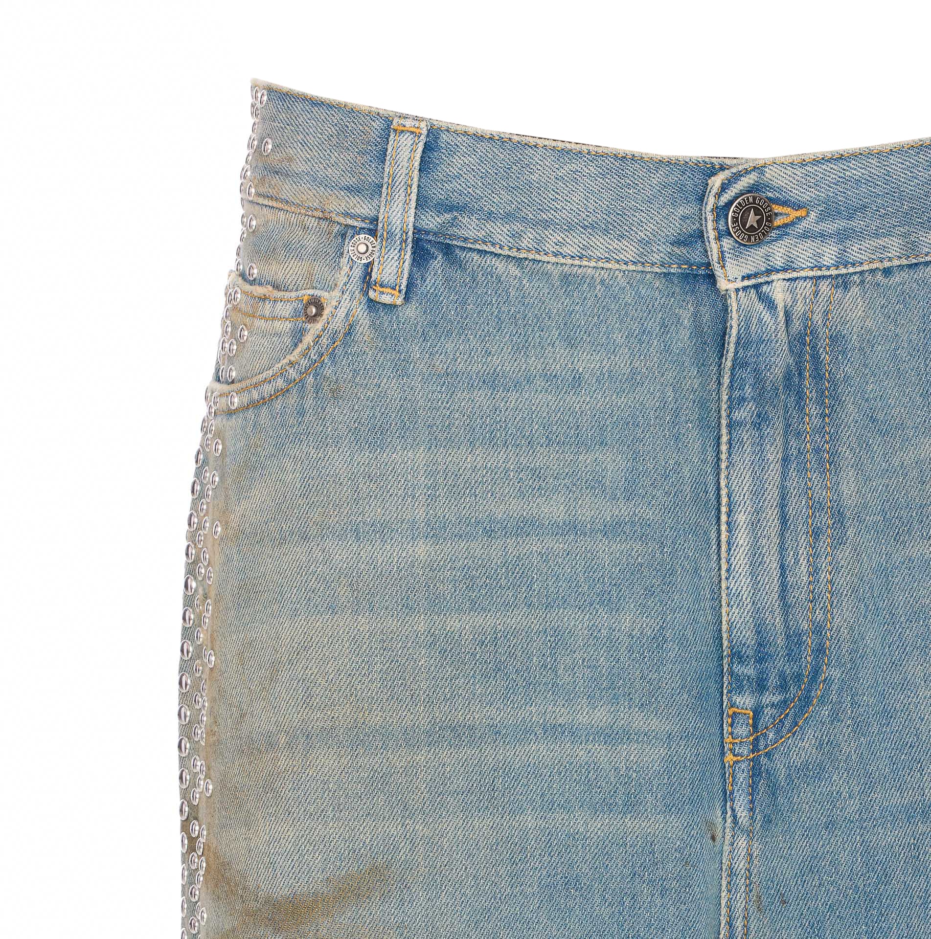 Golden Goose Jeans Blue Cotton