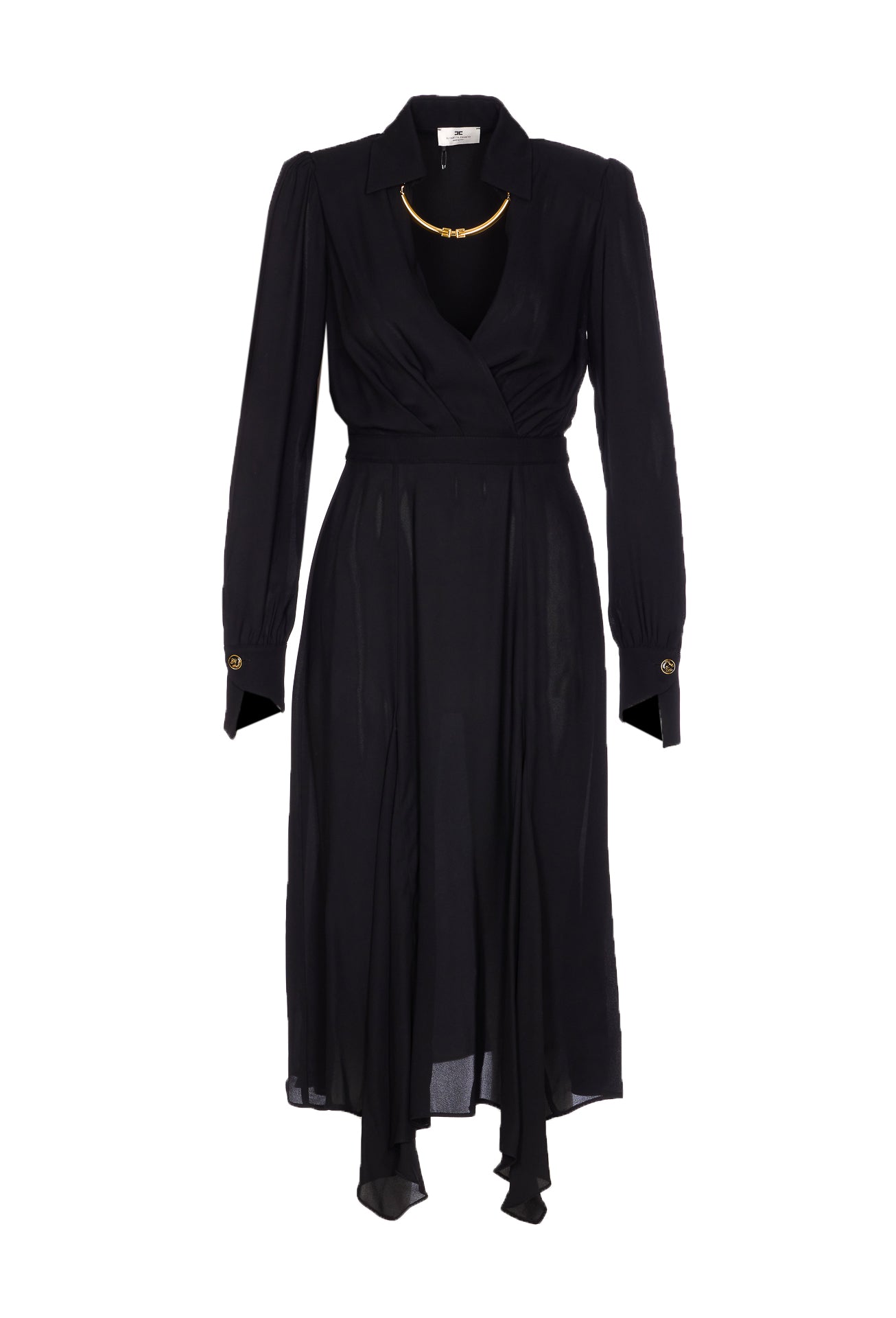 Elisabetta Franchi Dresses Black Viscose