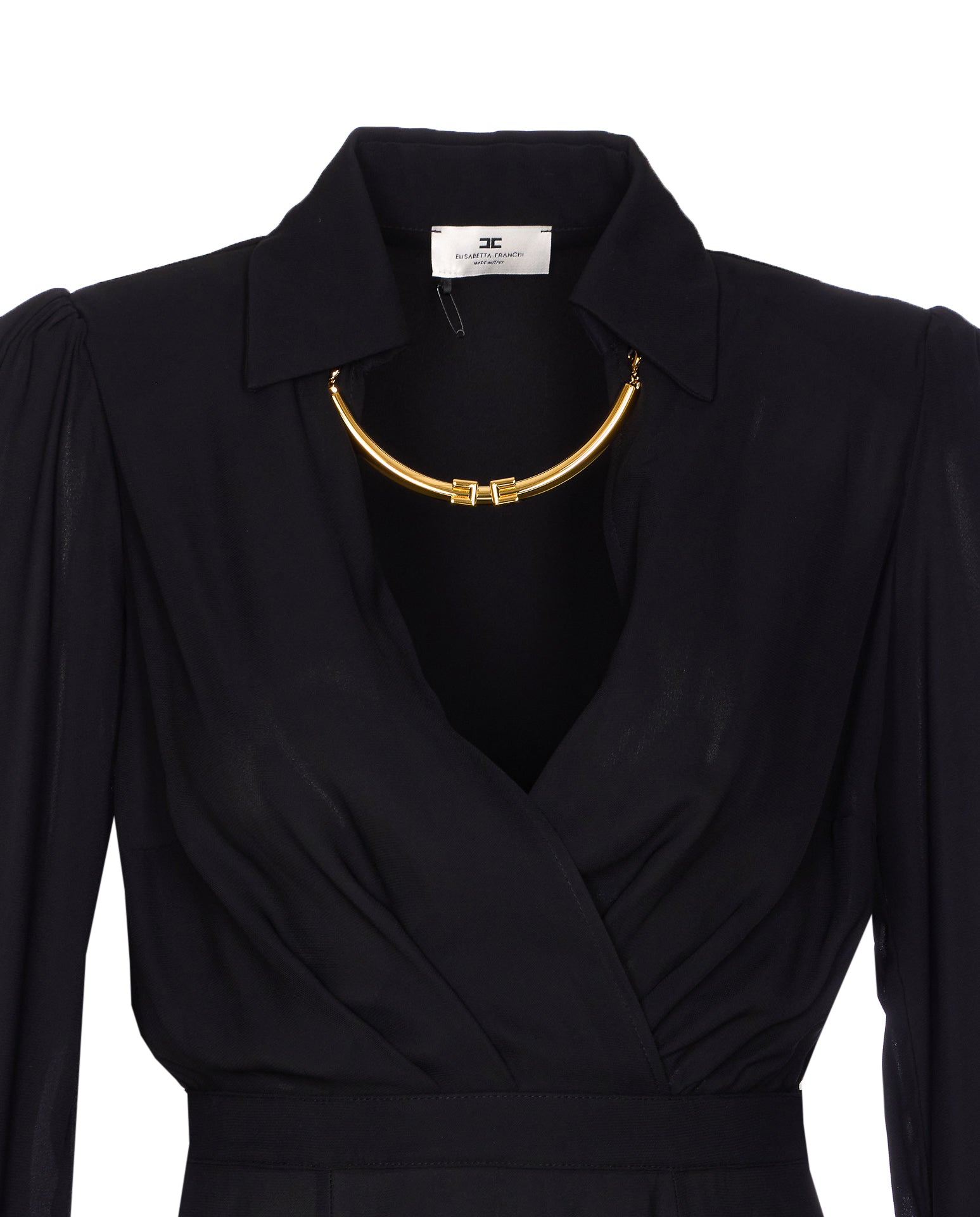 Elisabetta Franchi Dresses Black Viscose