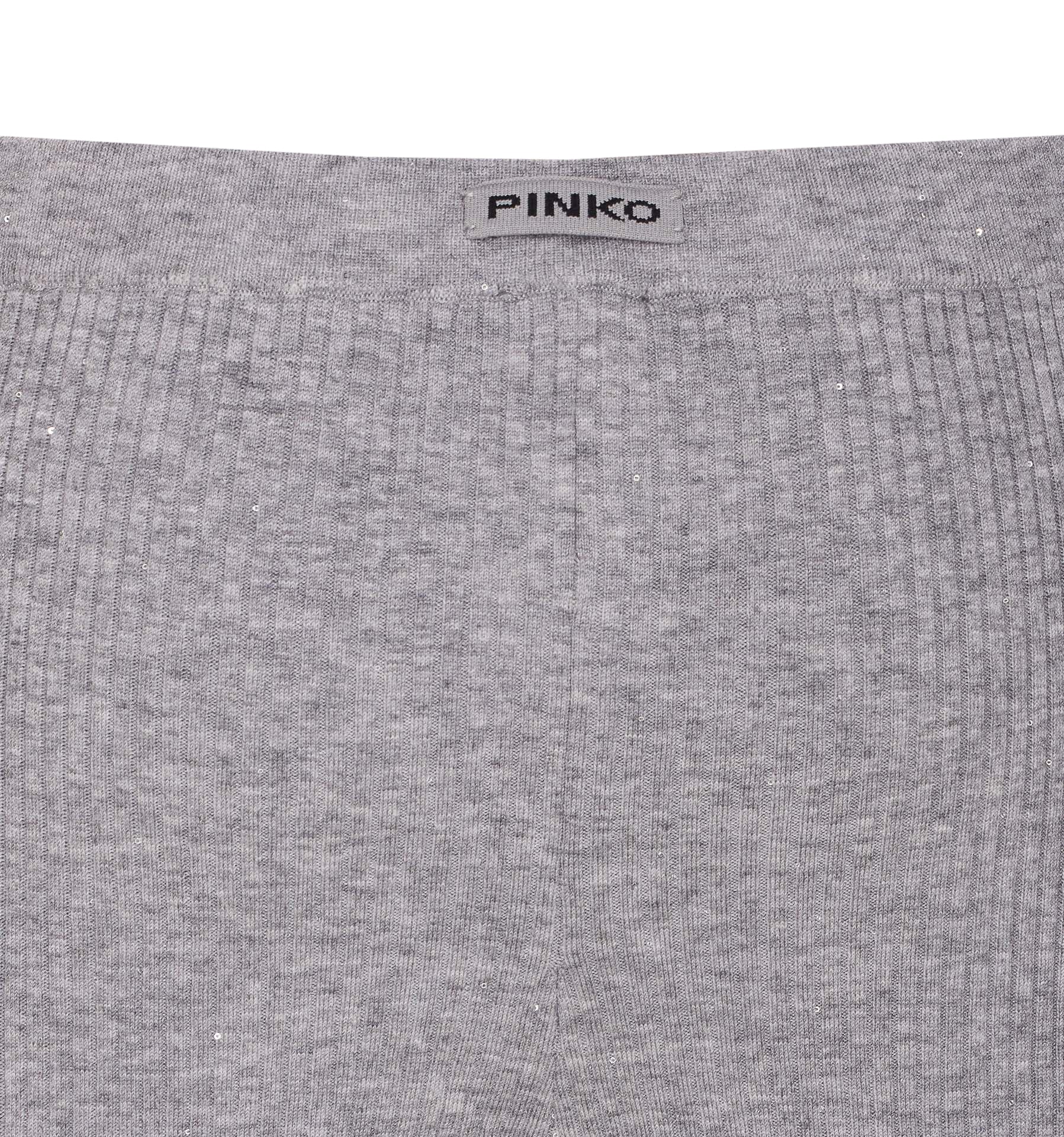 Pinko Trousers Grey Wool