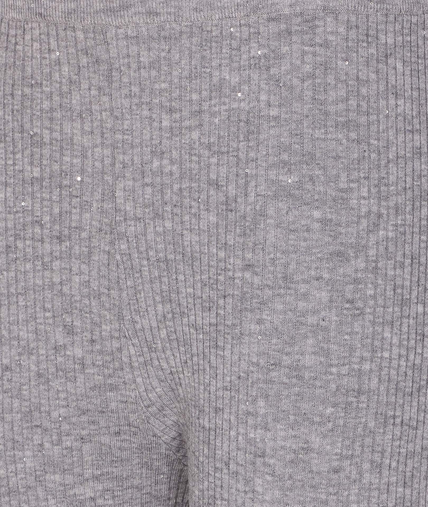 Pinko Trousers Grey Wool