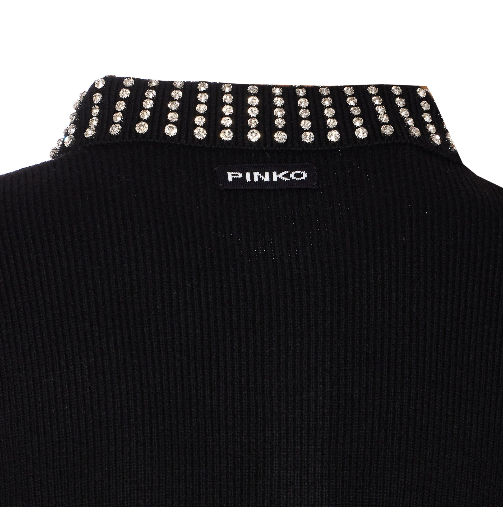 Pinko Sweaters Black Nylon