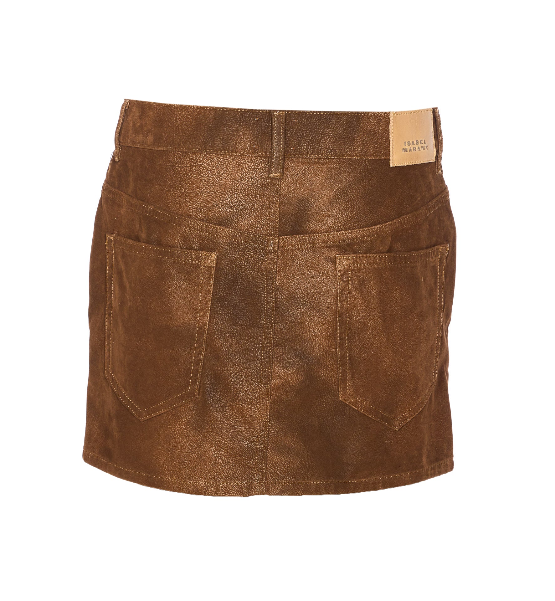Isabel Marant Etoile Skirts Brown Polyurethane