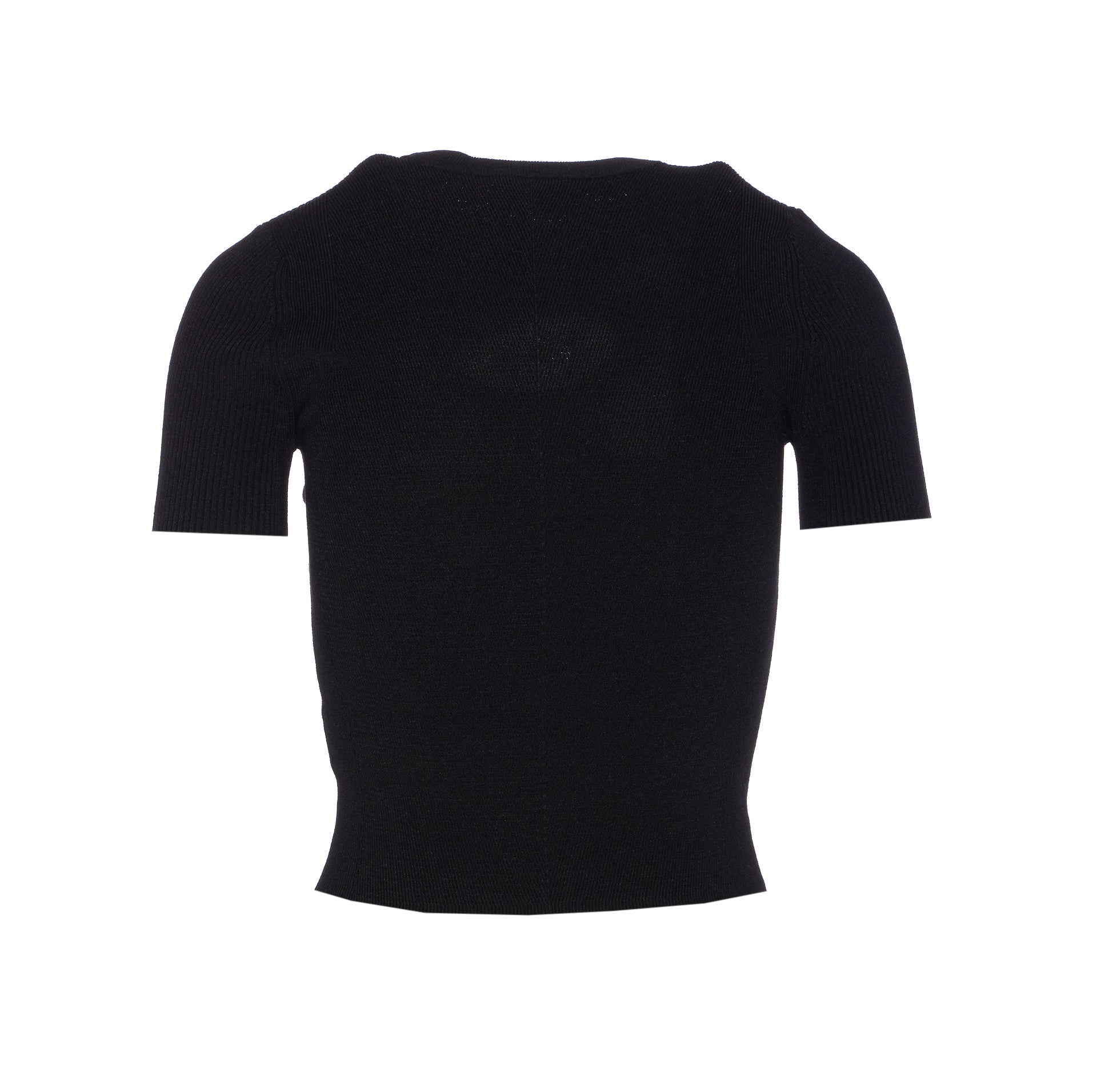 Diesel T-Shirts And Polos Black Rayon