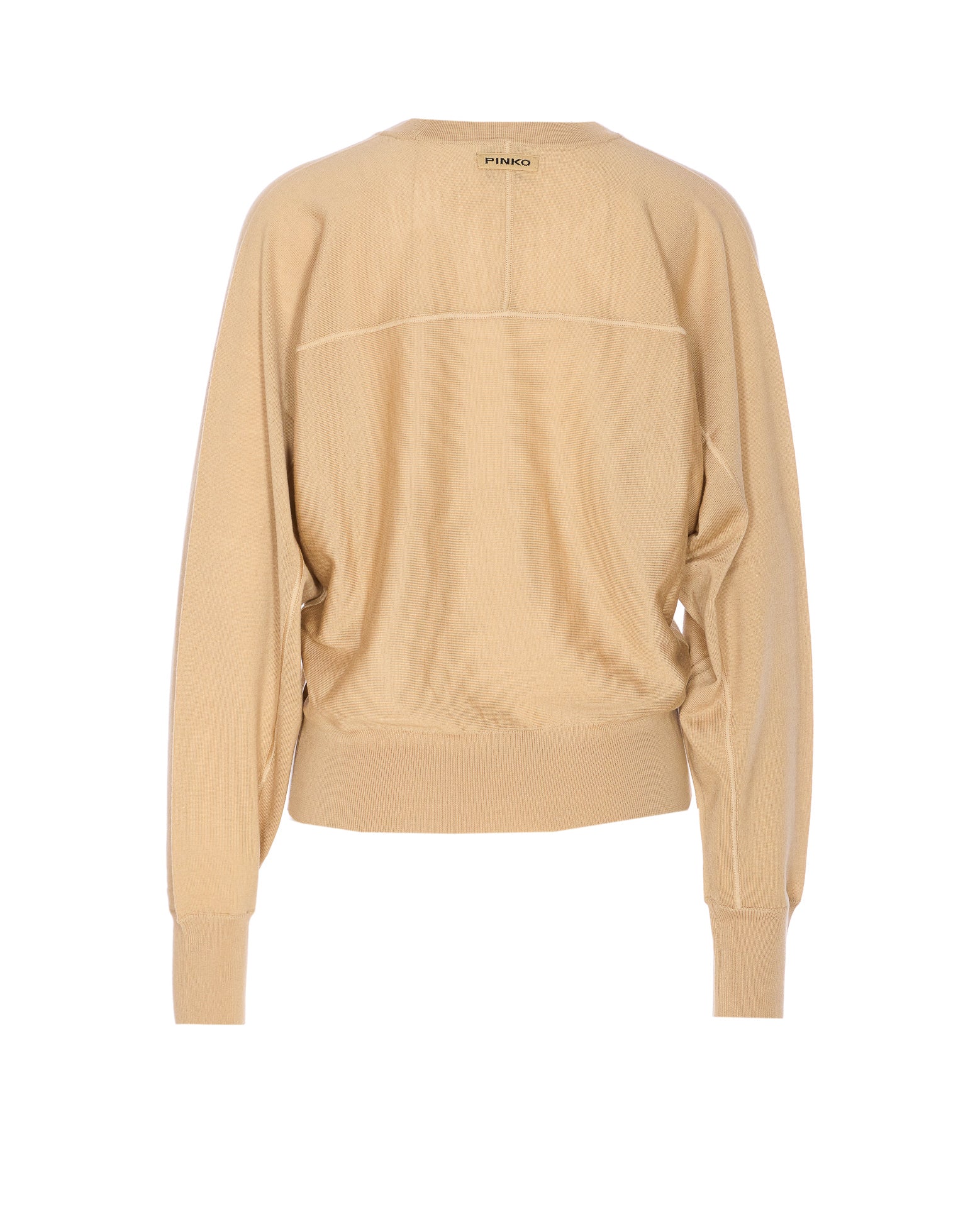 Pinko Sweaters Beige Wool