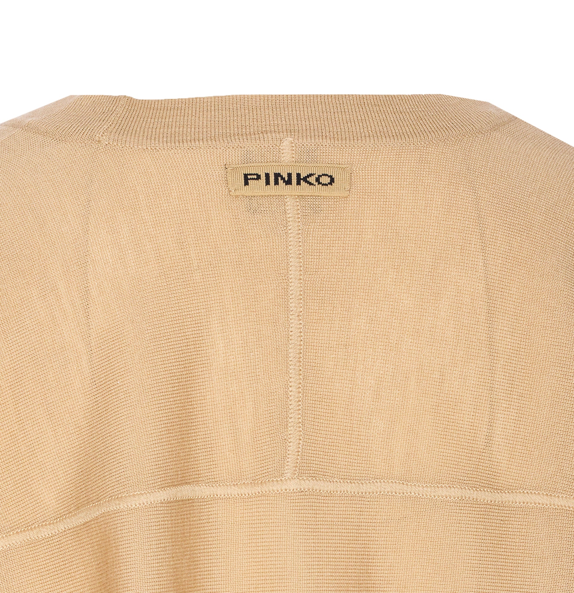 Pinko Sweaters Beige Wool