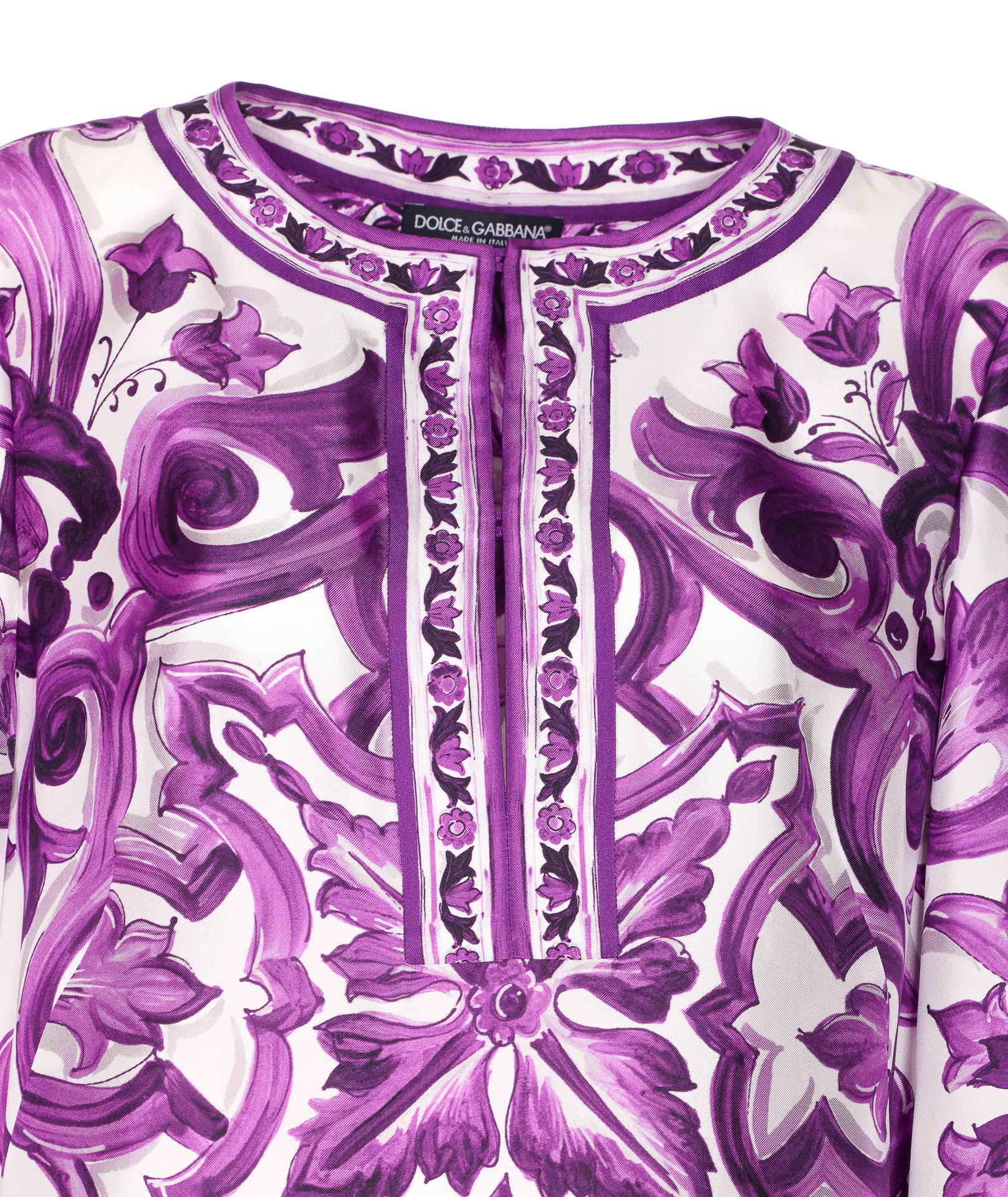 Dolce & Gabbana Dresses Purple Silk
