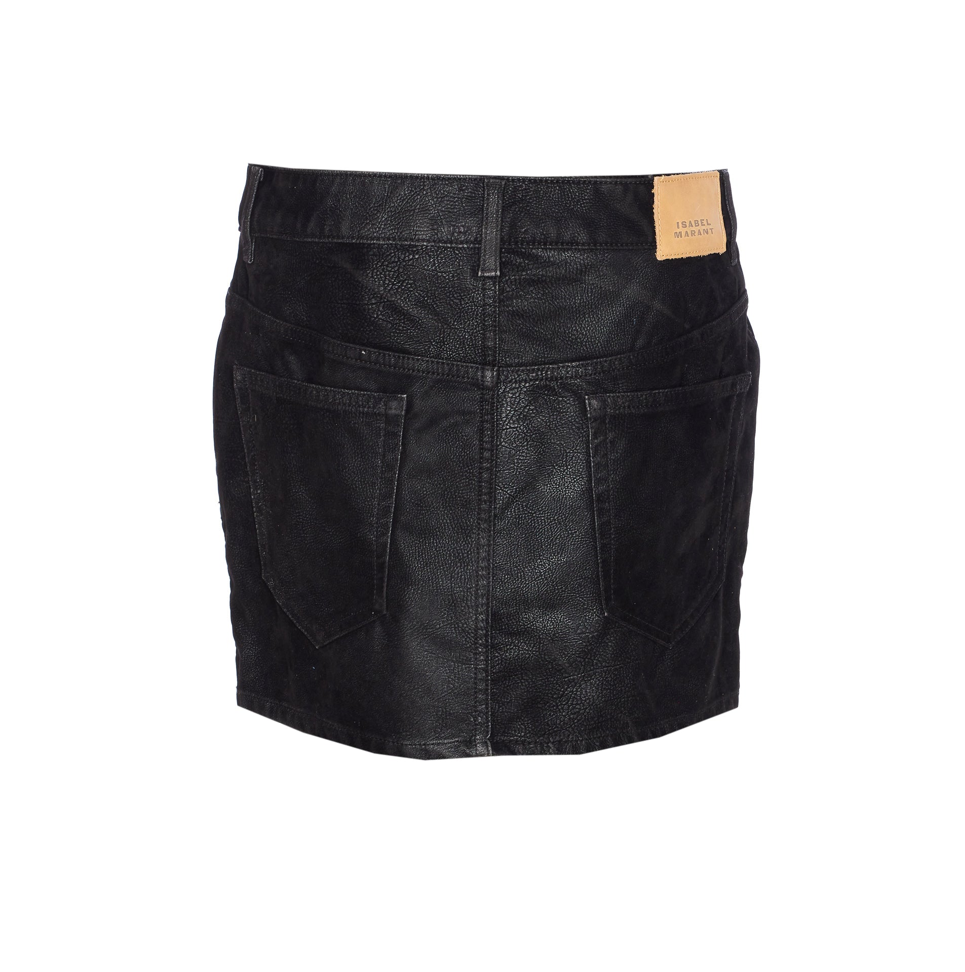 Isabel Marant Etoile Skirts Black Polyurethane
