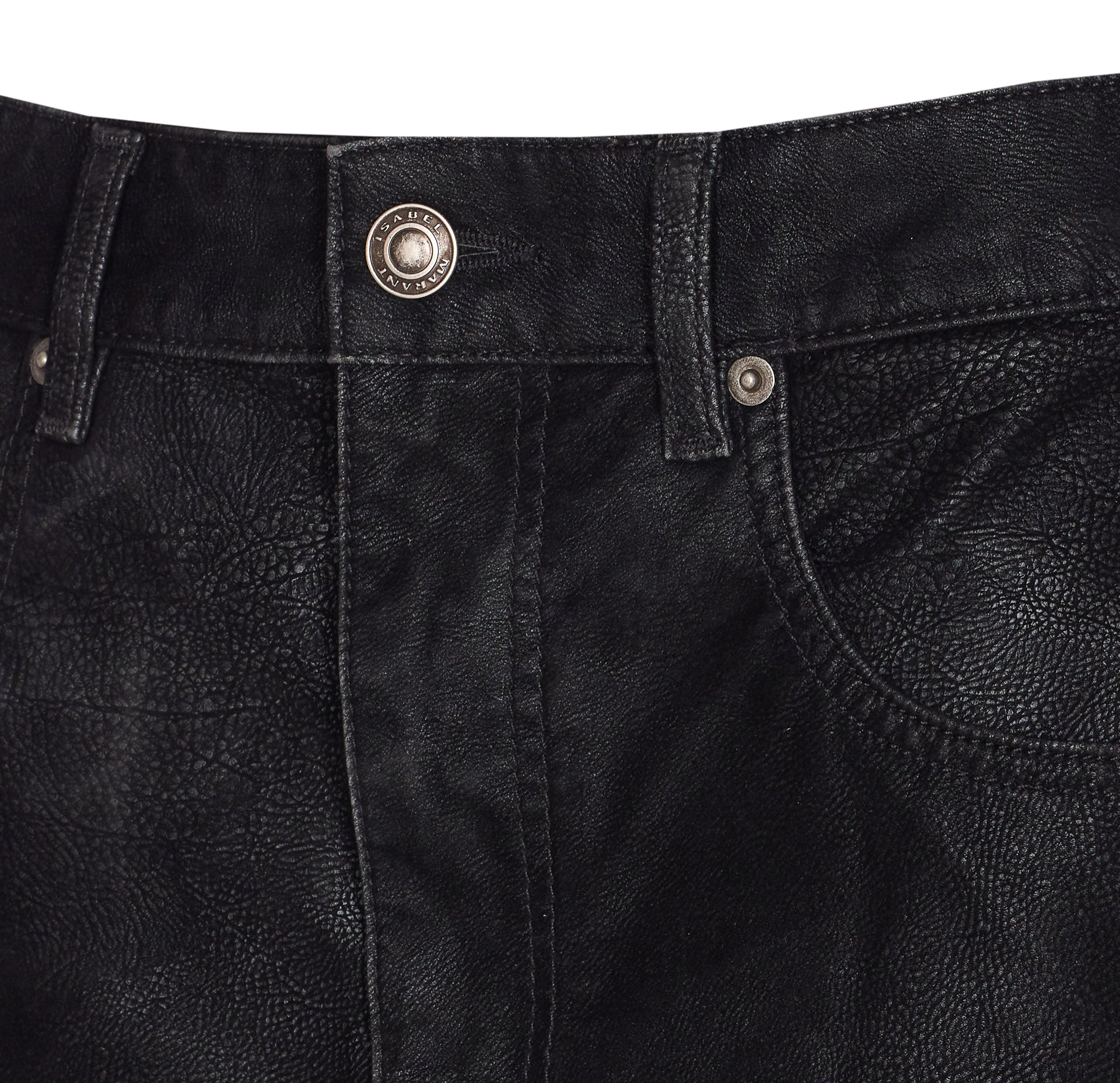 Isabel Marant Etoile Skirts Black Polyurethane