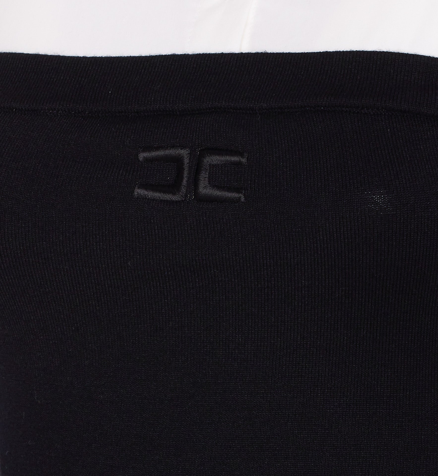Elisabetta Franchi Top Black Viscose