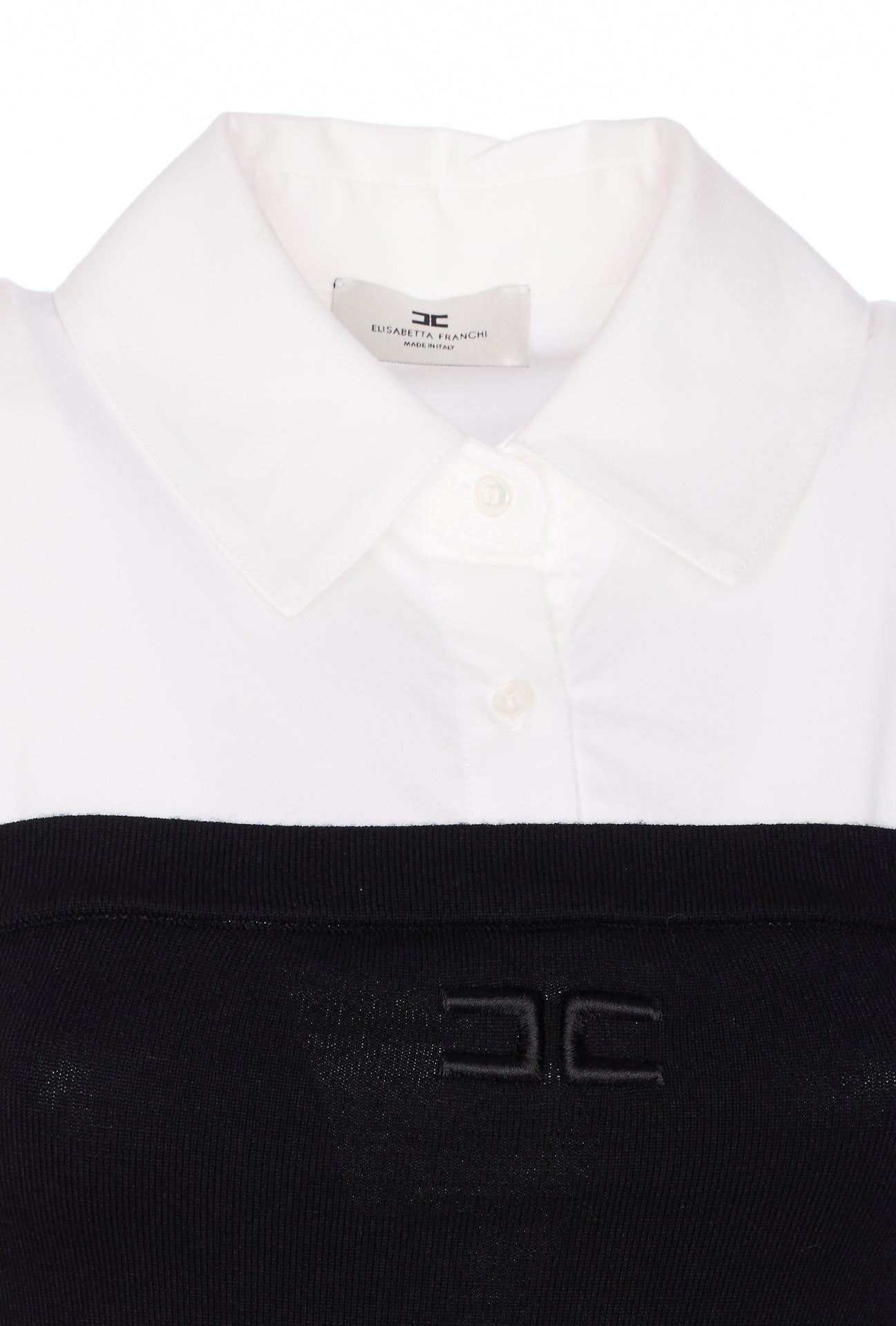 Elisabetta Franchi Top Black Viscose