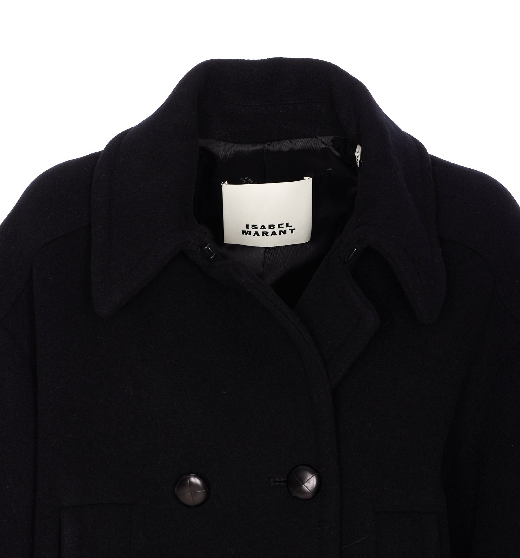 Isabel Marant Etoile Coats Black Wool