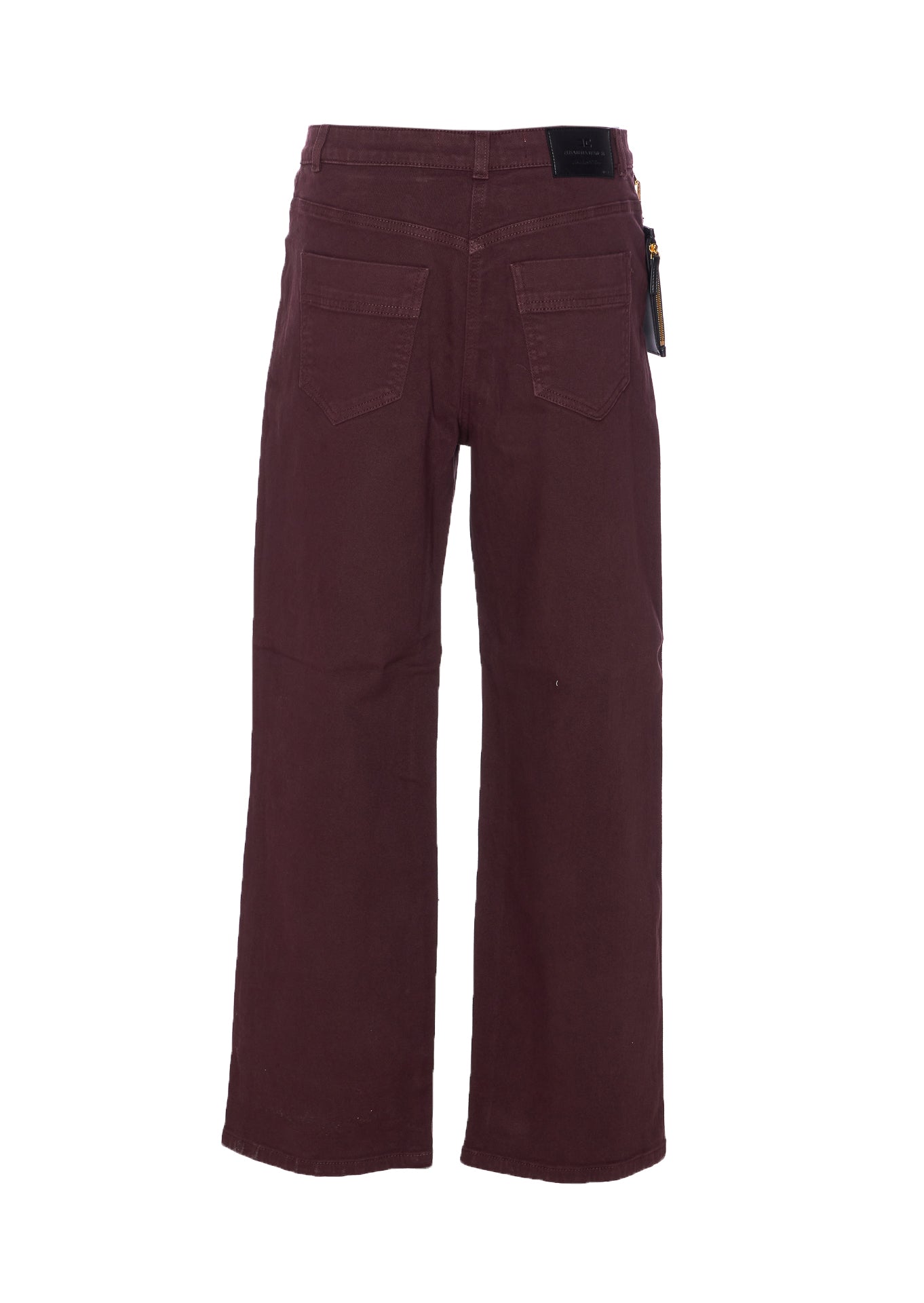 Elisabetta Franchi Jeans Purple Cotton