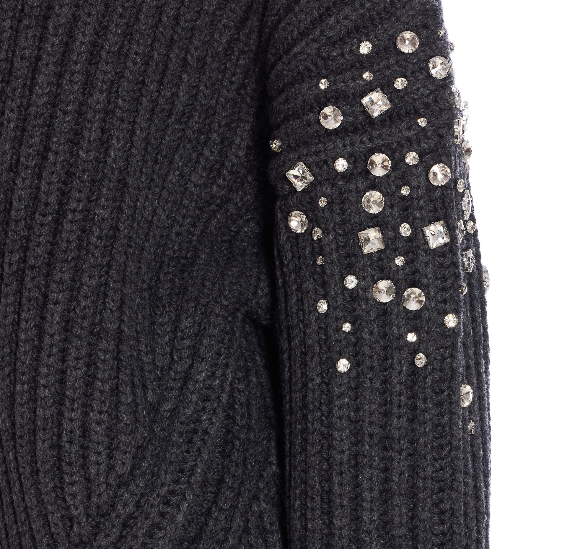 Pinko Sweaters Grey Wool