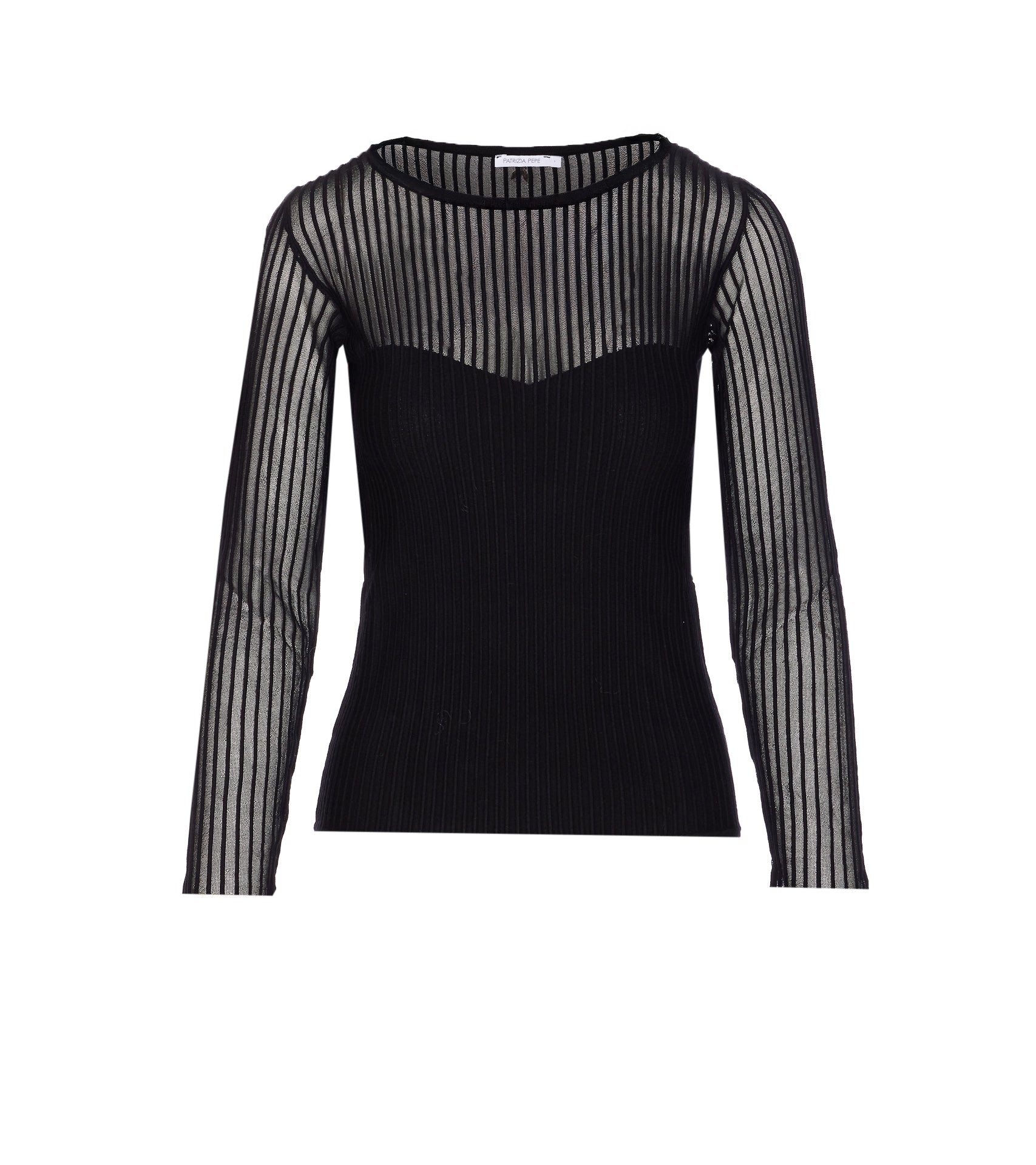 Patrizia Pepe Sweaters Black Viscose