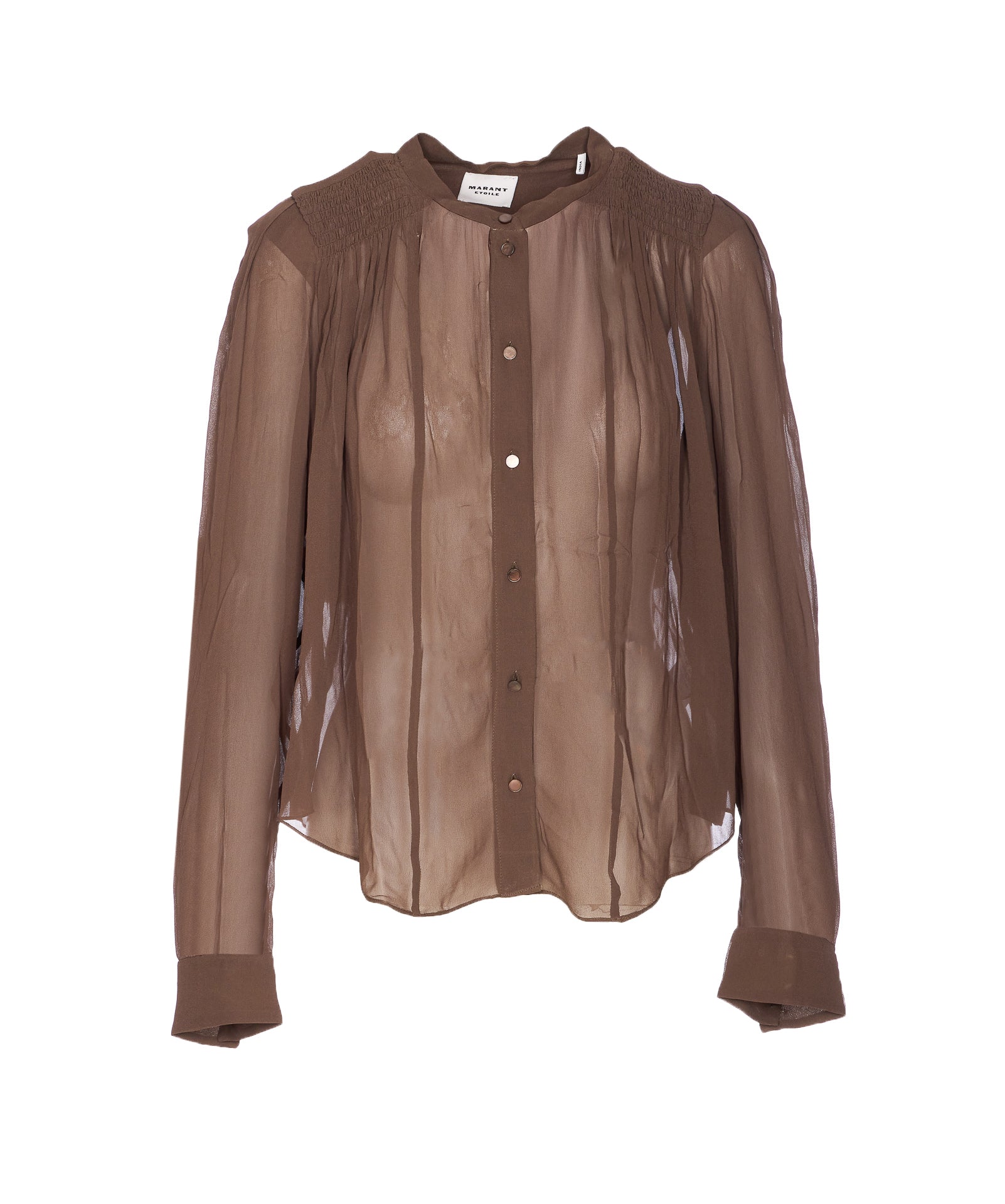 Isabel Marant Etoile Shirts Brown Viscose