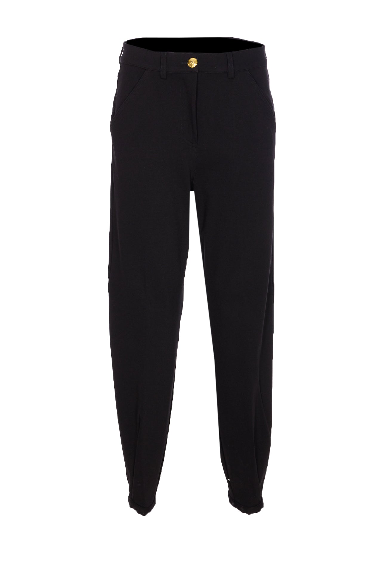 Pinko Trousers Black Viscose