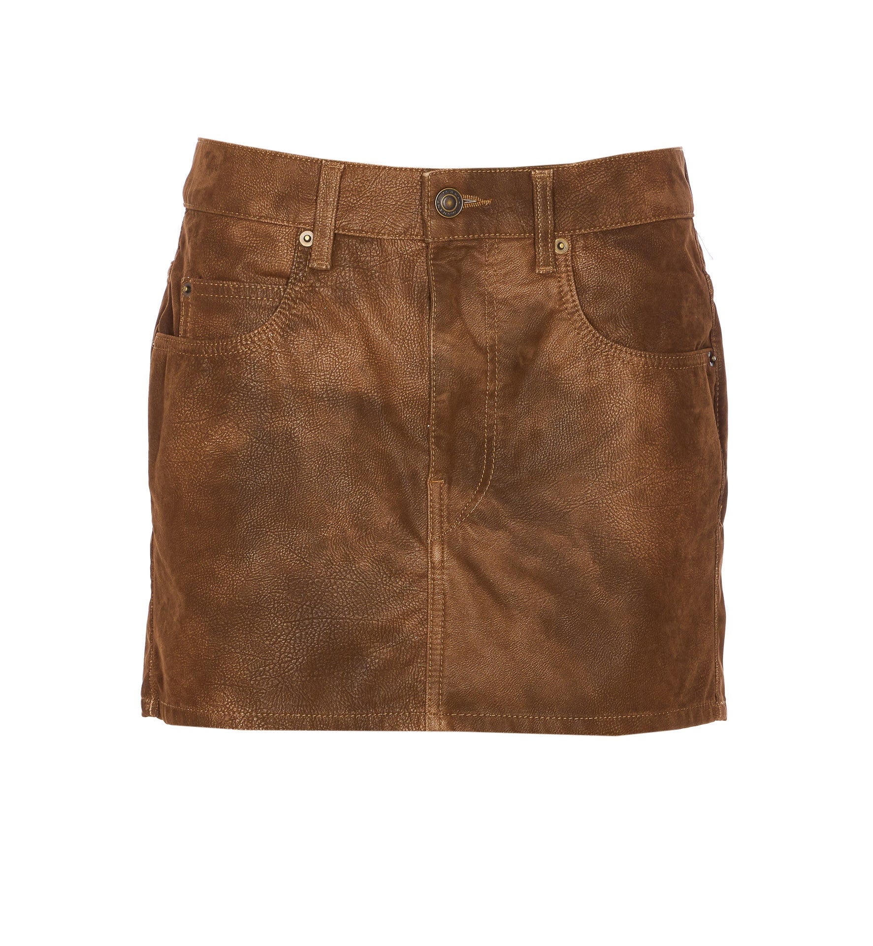 Isabel Marant Etoile Skirts Brown Polyurethane
