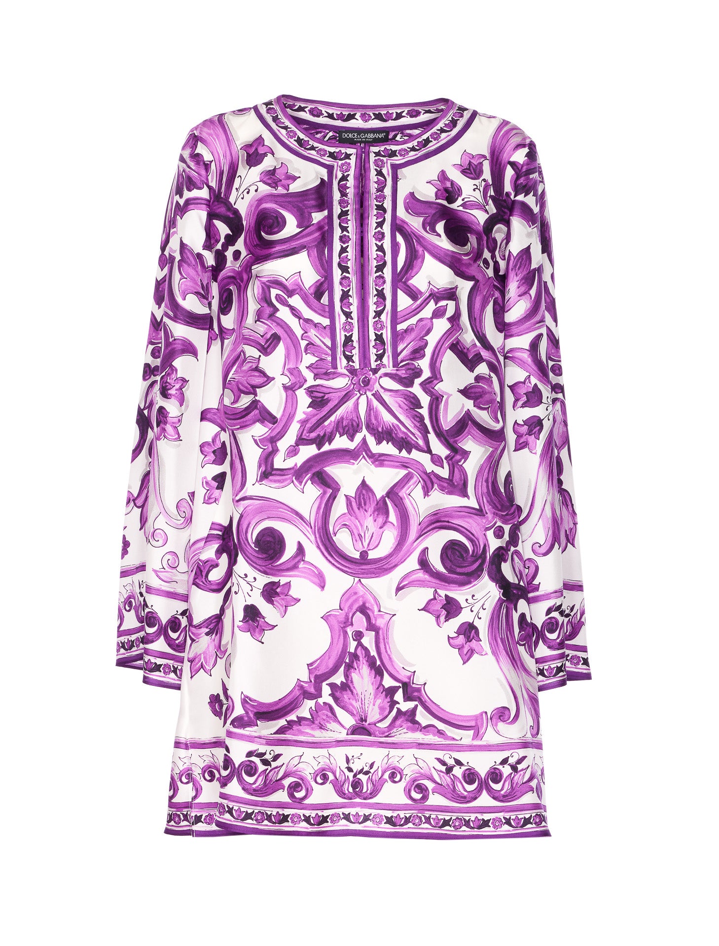 Dolce & Gabbana Dresses Purple Silk