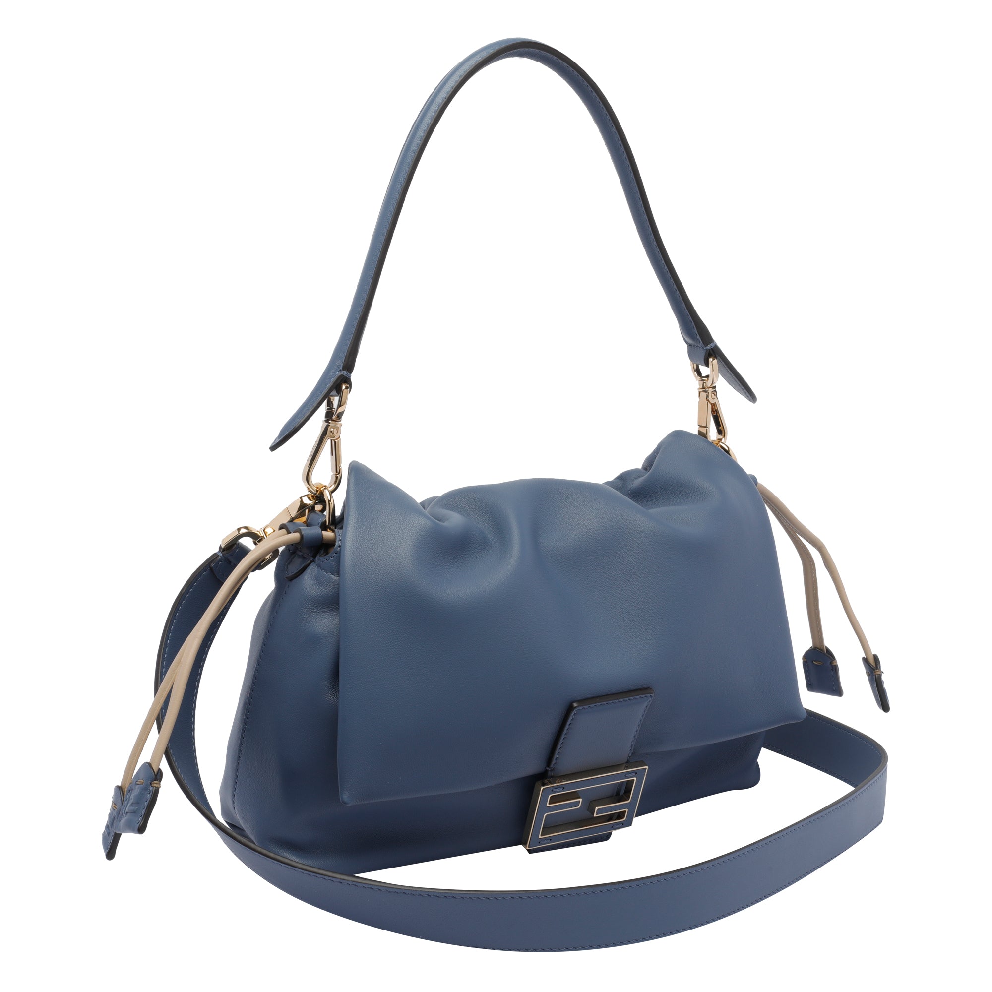 Fendi Bags Blue Calf Leather