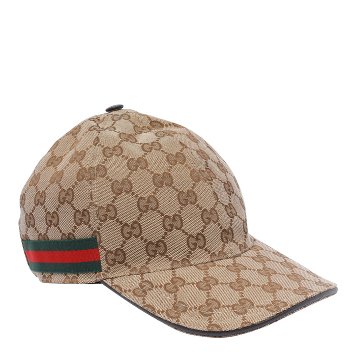 Gucci Hats Beige Polyester Polyamide Cotton