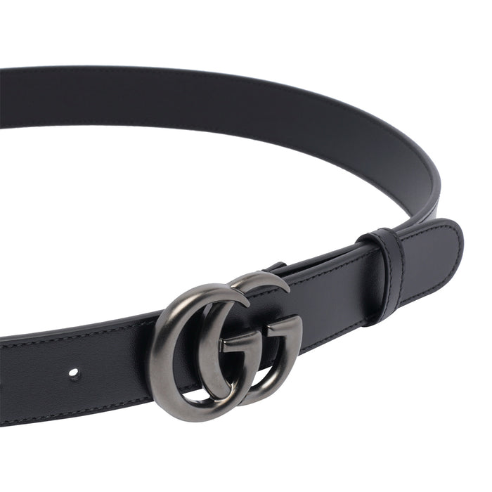 Gucci Belts Black Calf Leather