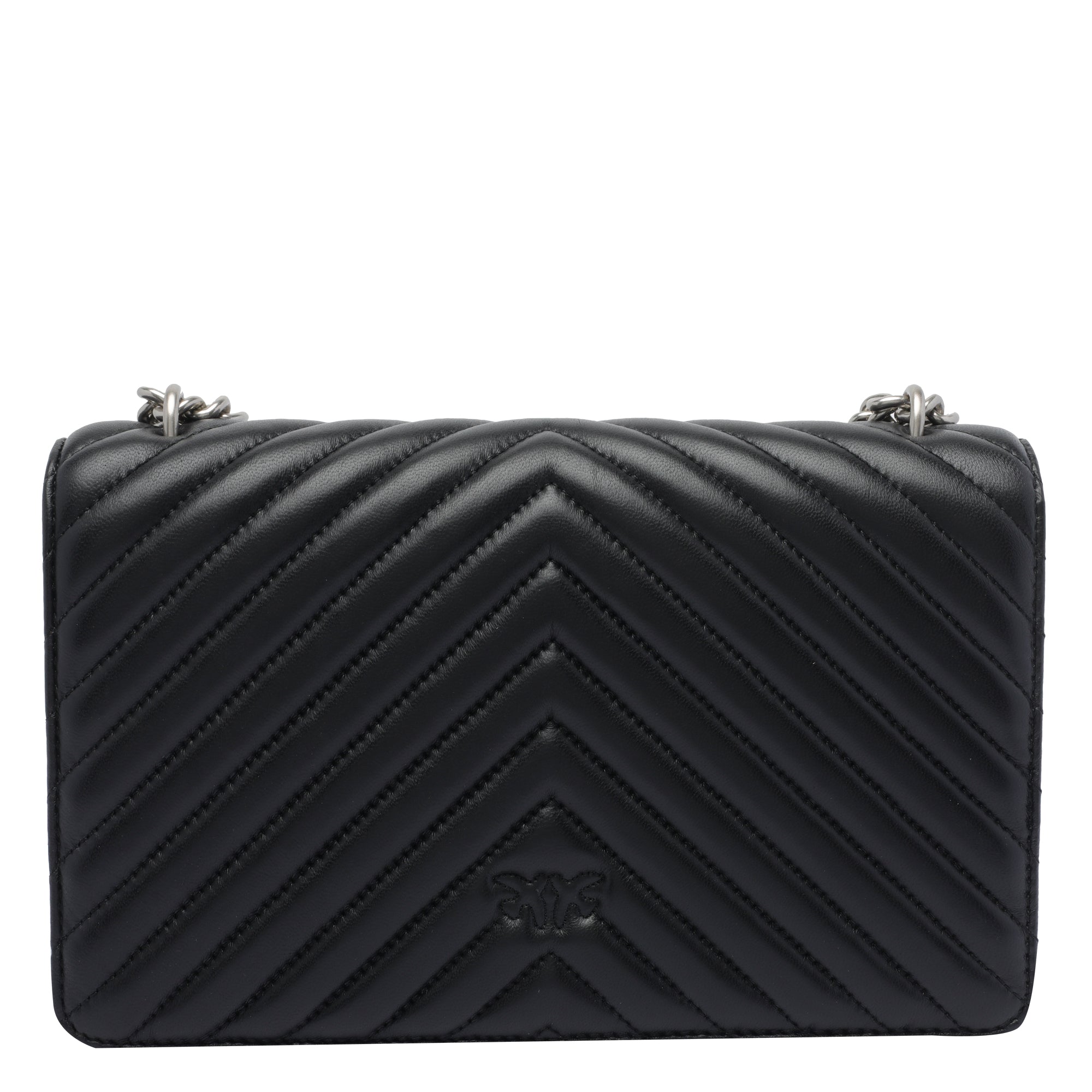 Pinko Bags Black Calf Leather