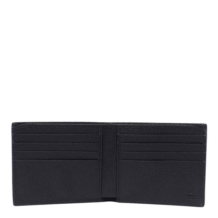 Gucci Wallets Black Calf Leather