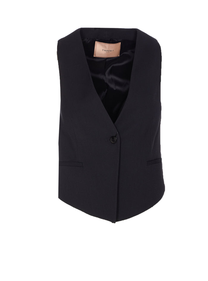 Twin-set Jackets Black Viscose