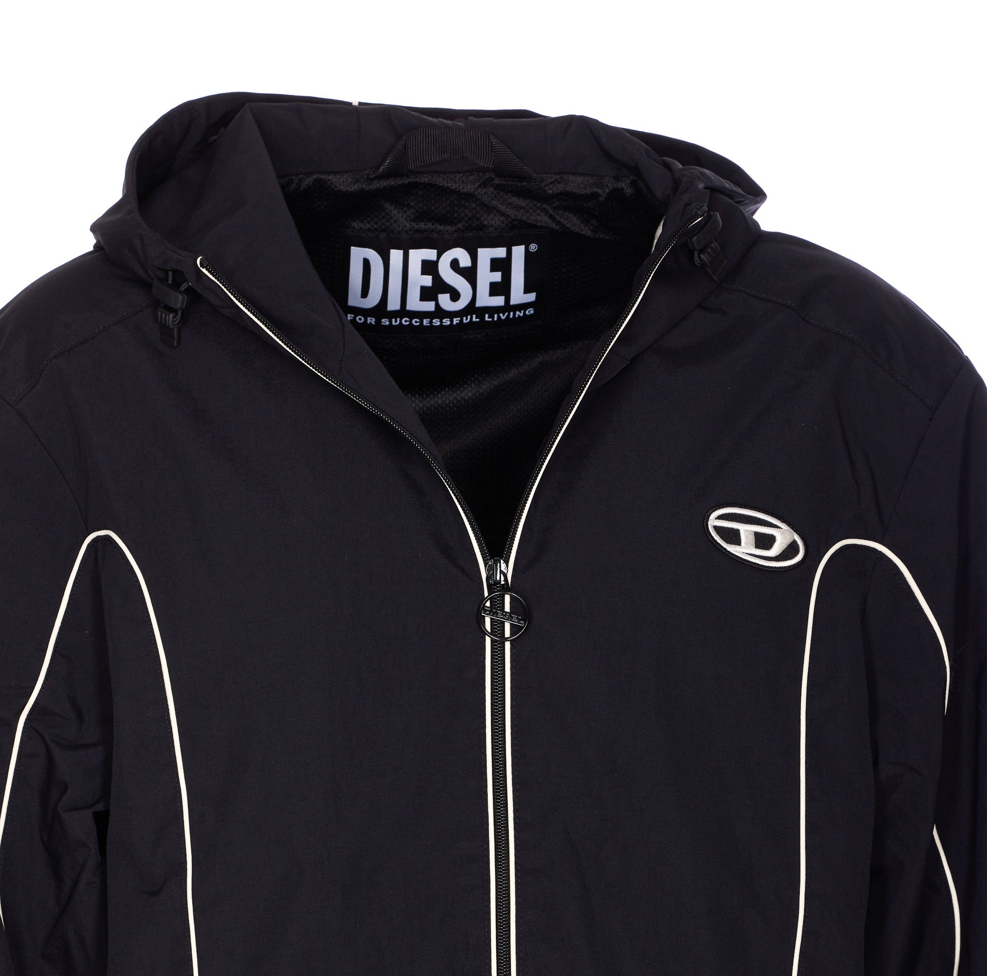Diesel Jackets Black Polyester