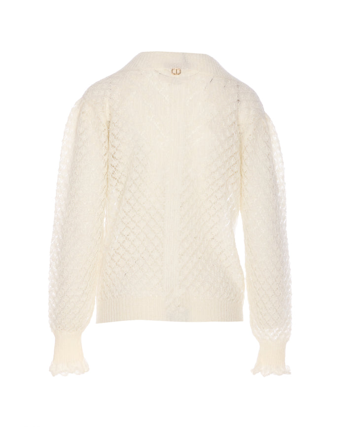 Twin-set Sweaters White Polyamide