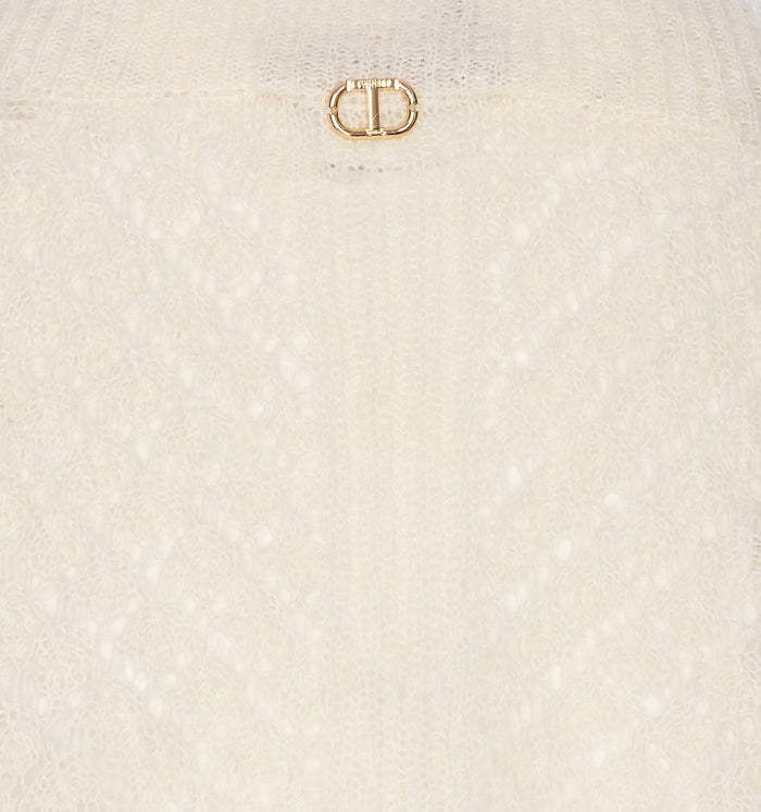 Twin-set Sweaters White Polyamide