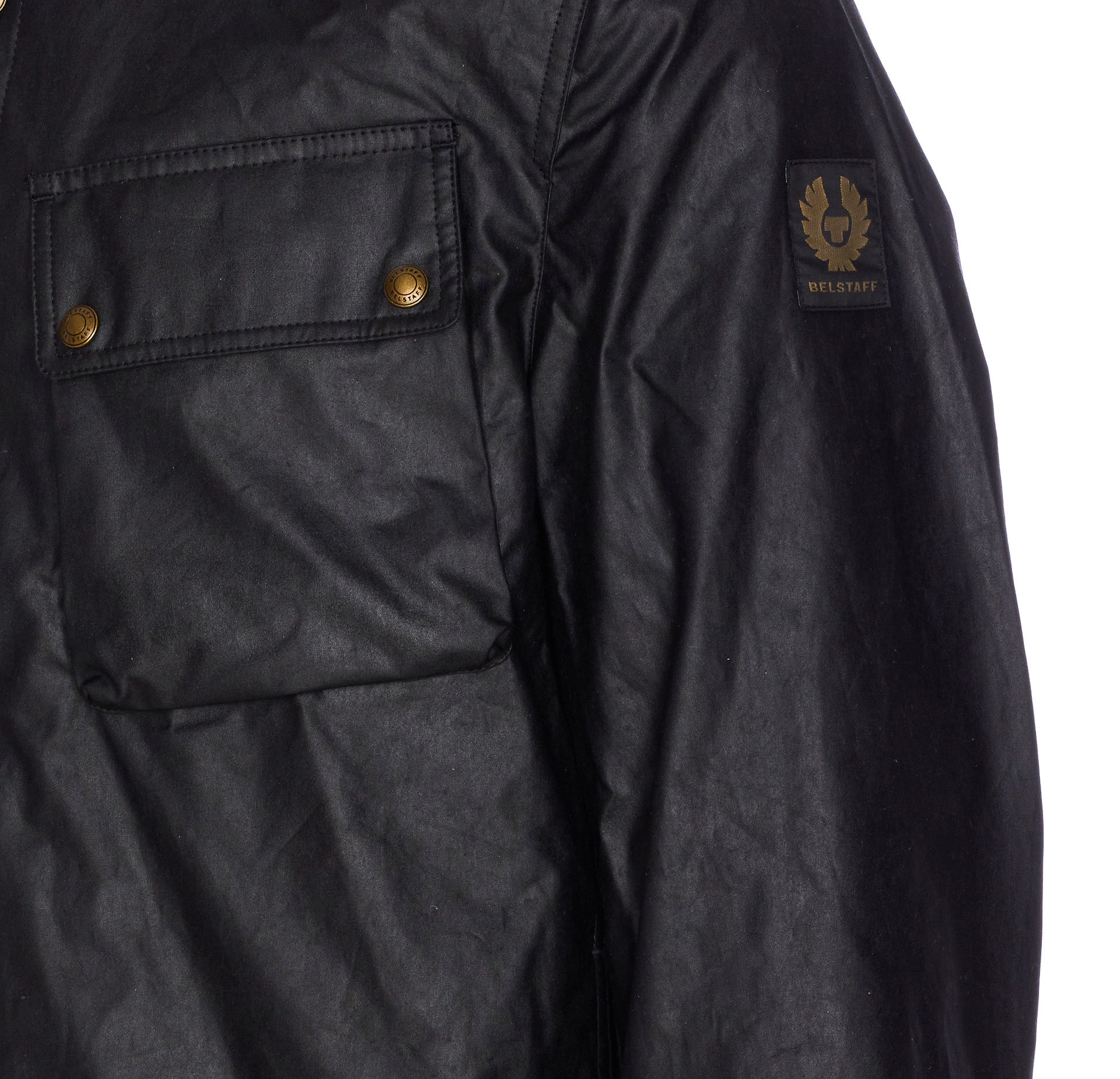 Belstaff Jackets Black Cotton