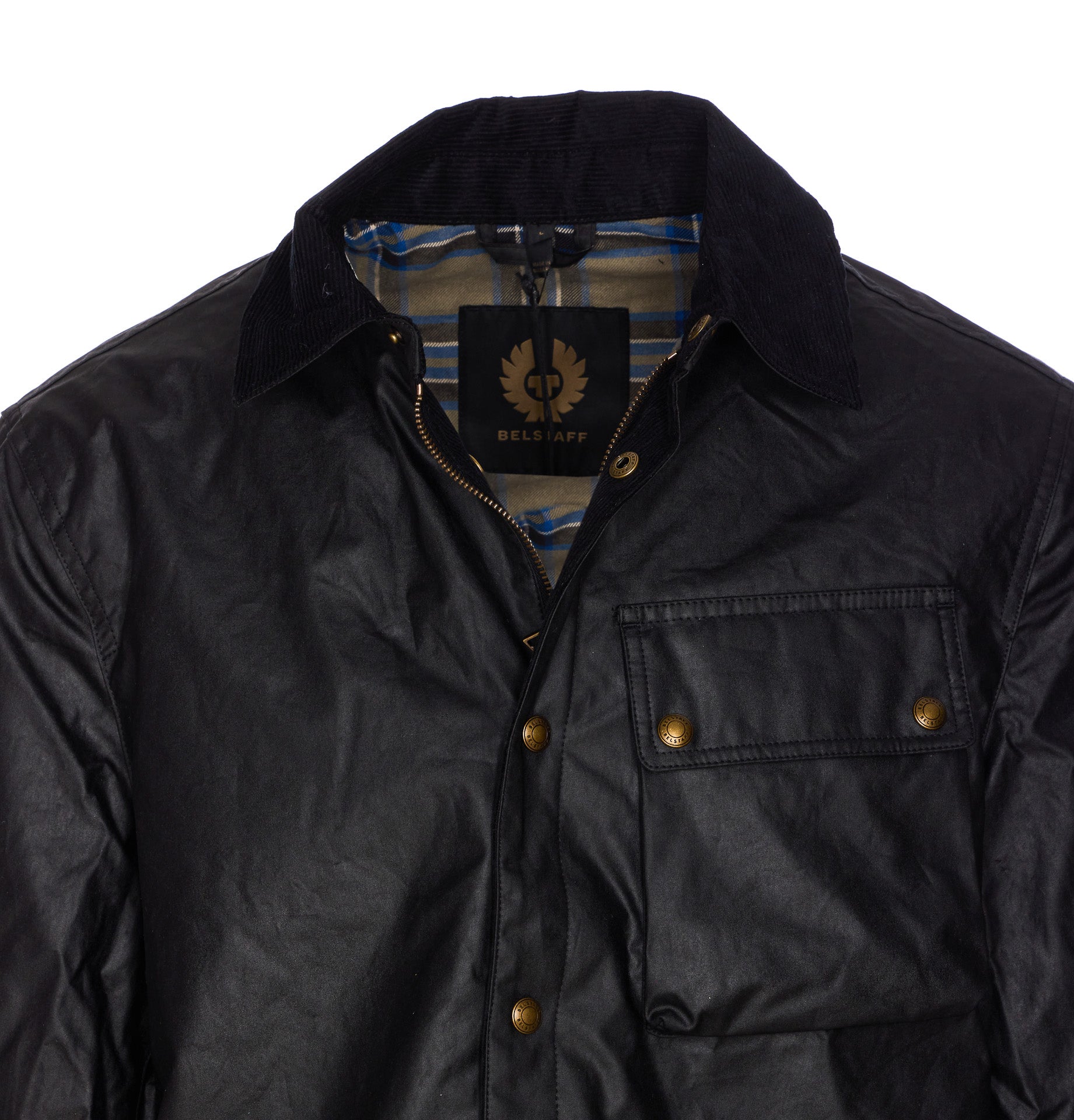 Belstaff Jackets Black Cotton