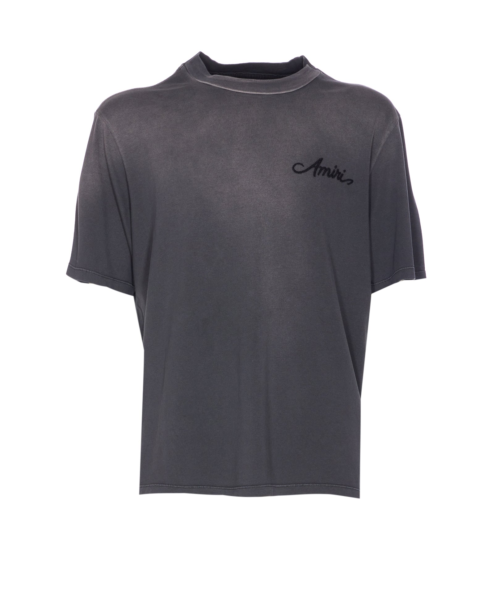 Amiri T-Shirts And Polos Grey Cotton