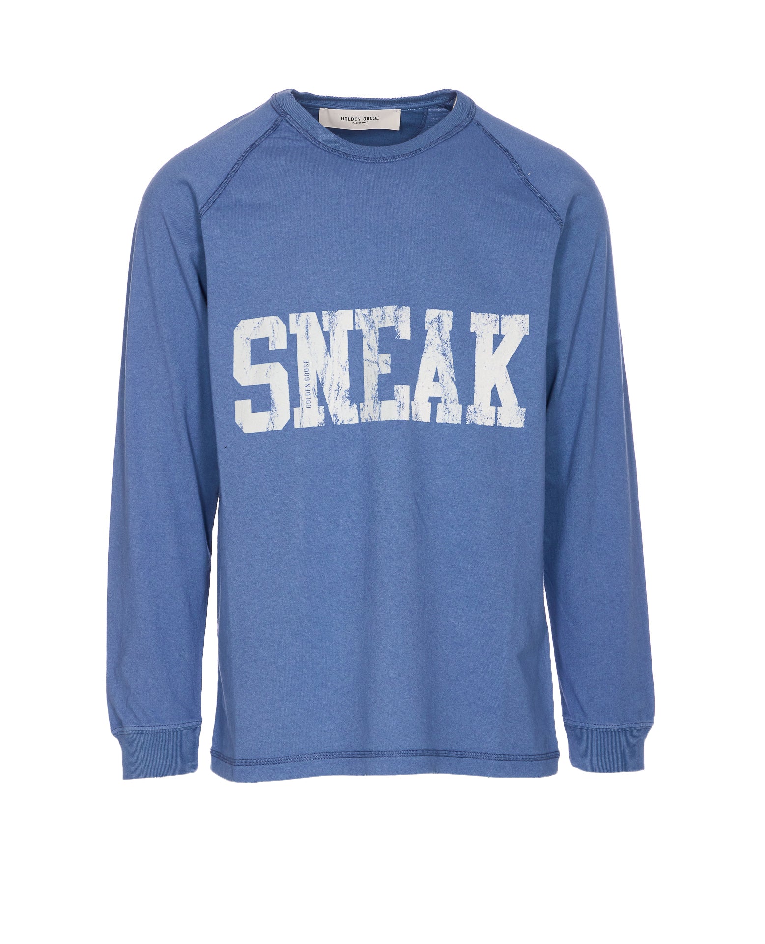 Golden Goose Sweaters Blue Cotton