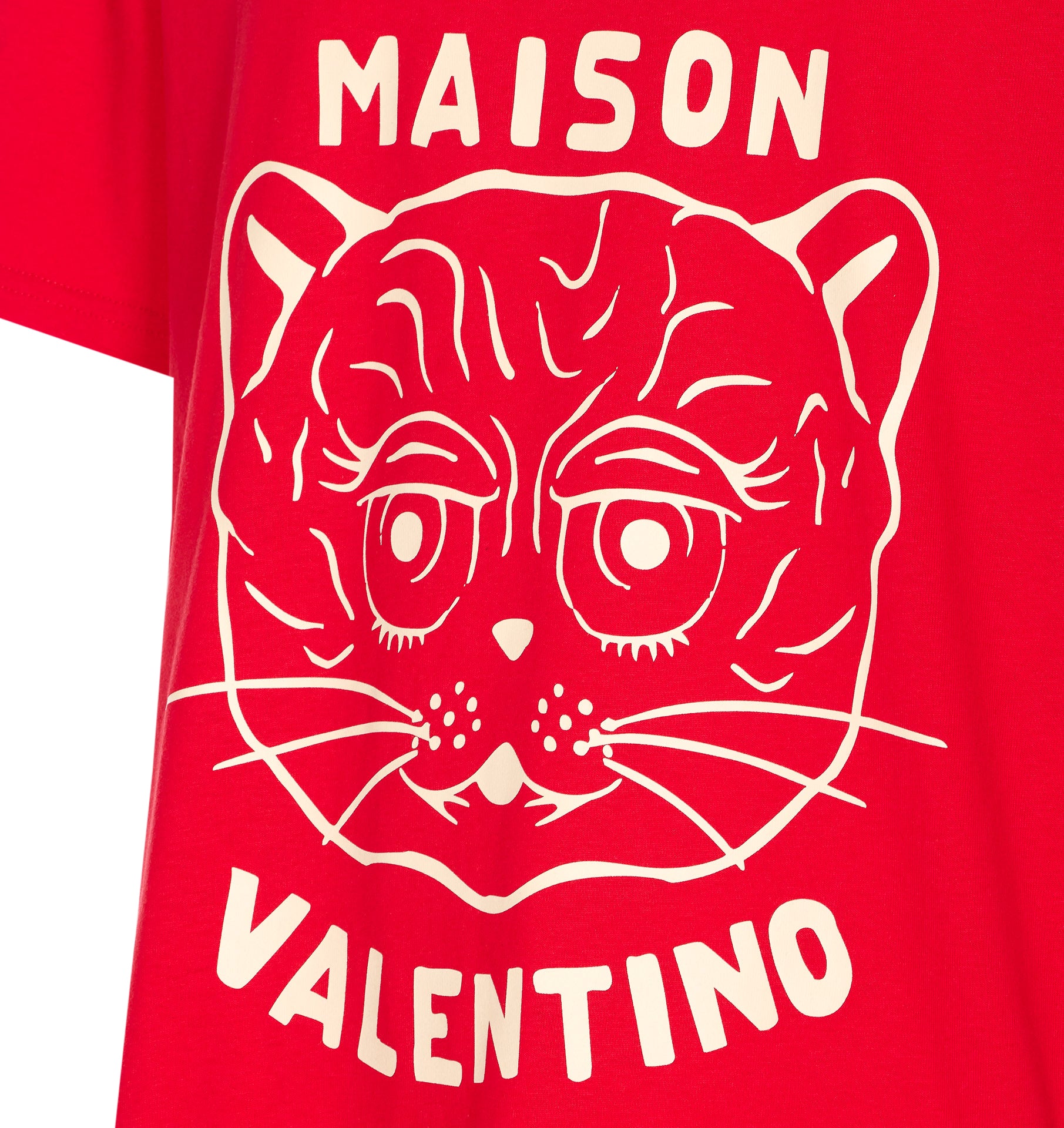 Valentino Garavani T-Shirts And Polos Red Cotton