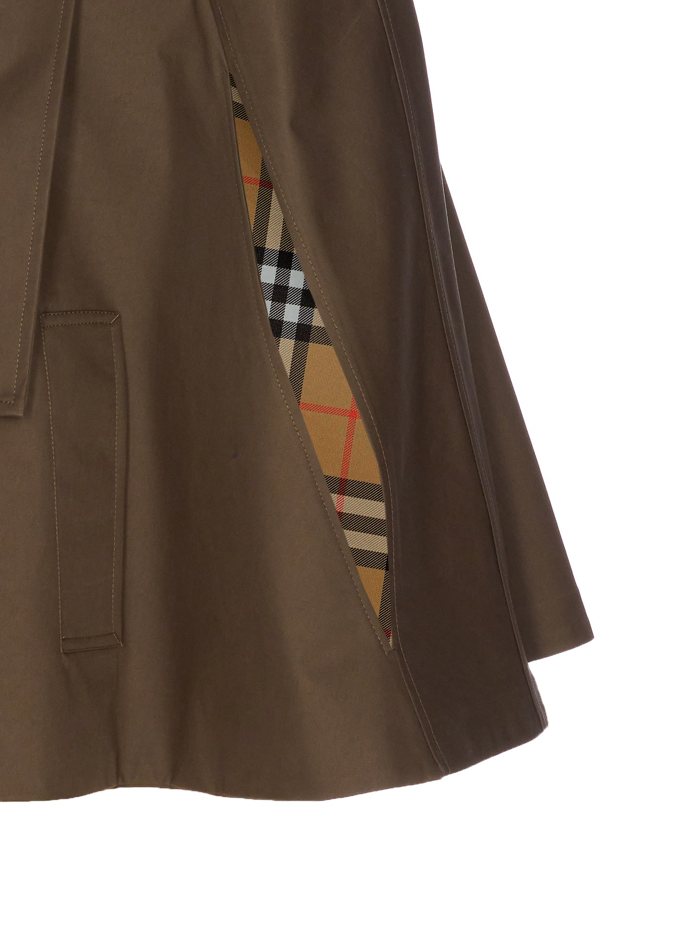 Burberry Jackets Green Cotton