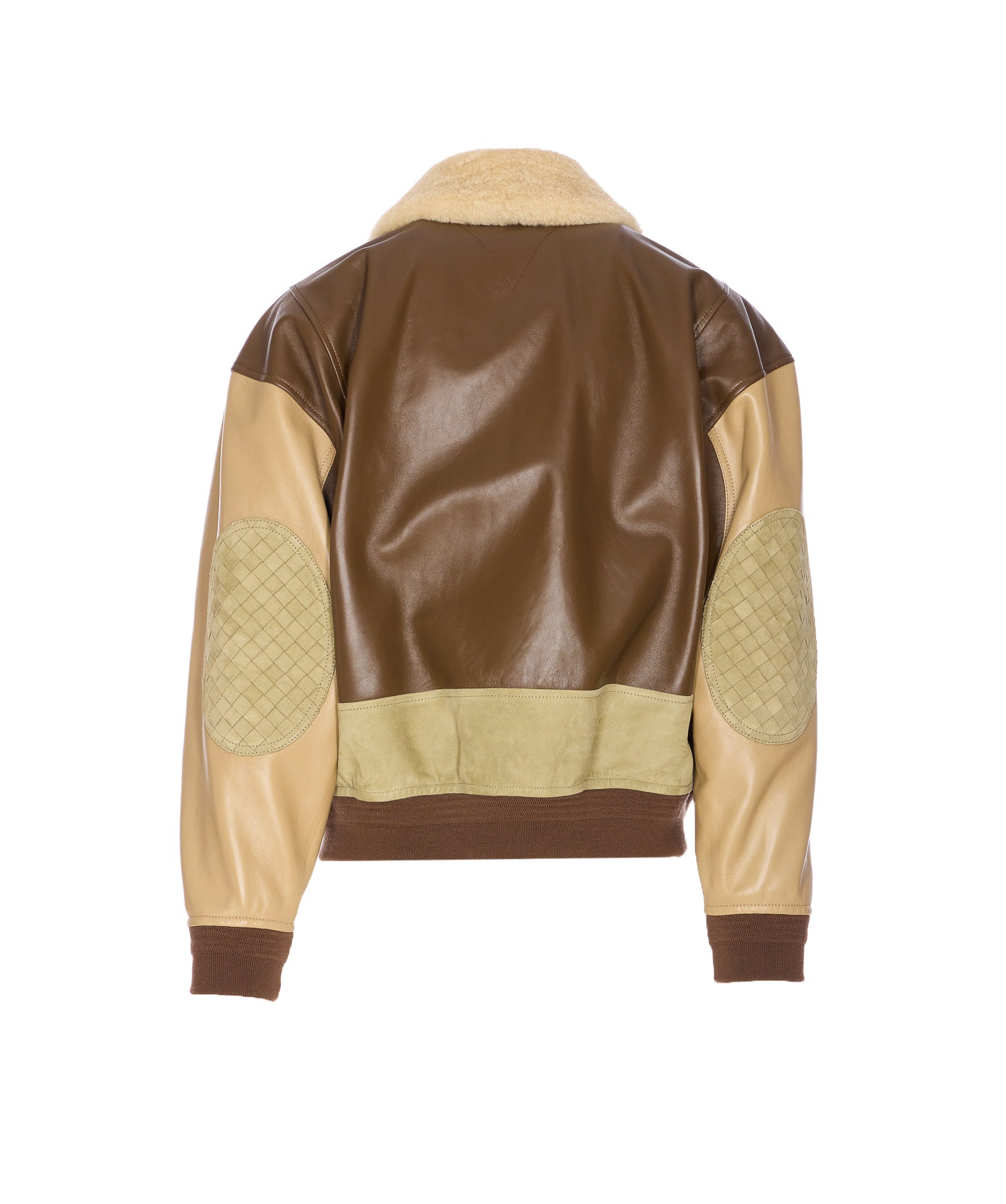 Bottega Veneta Jackets Brown Ovine Genuine Leather