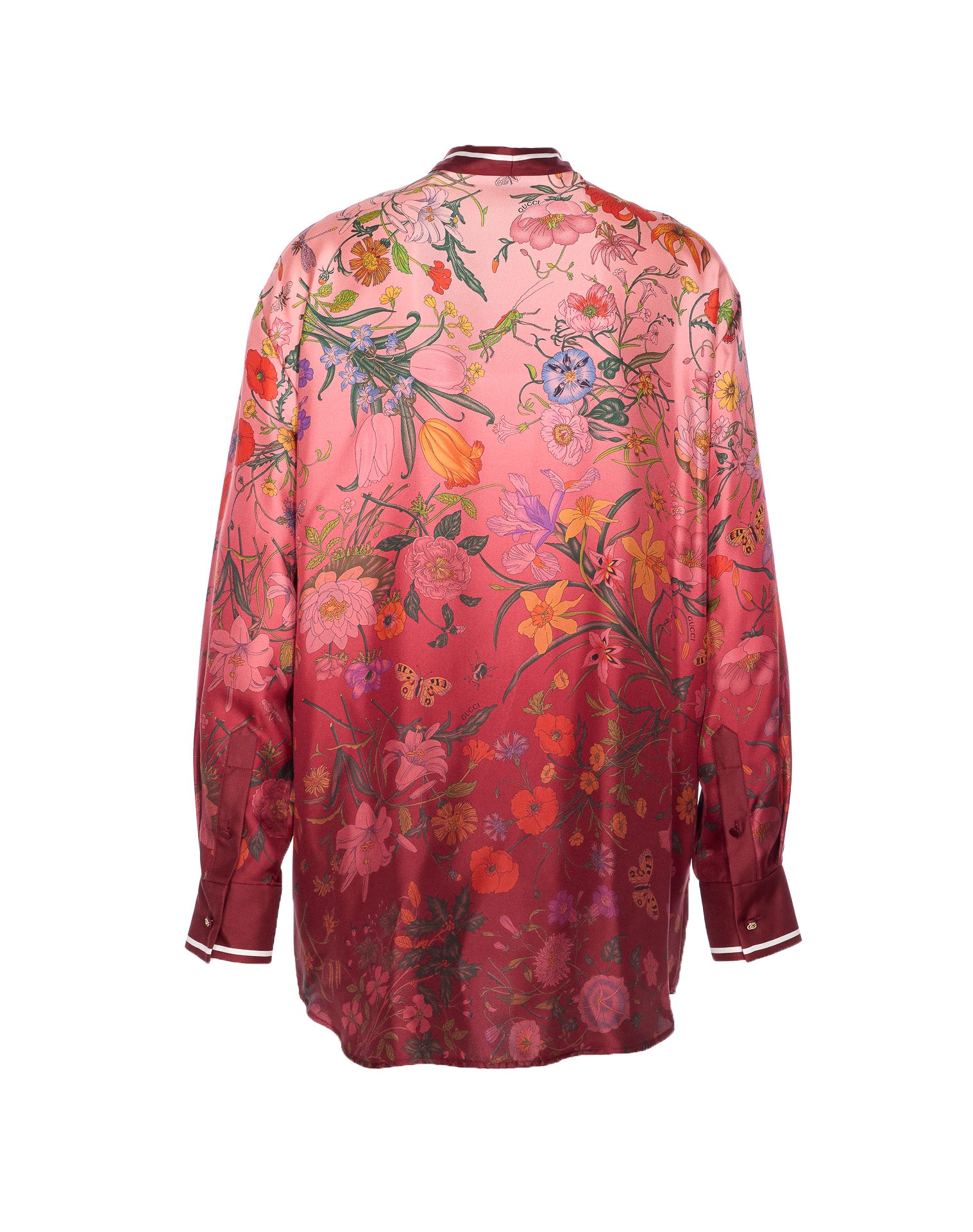 Gucci Shirts Pink Silk