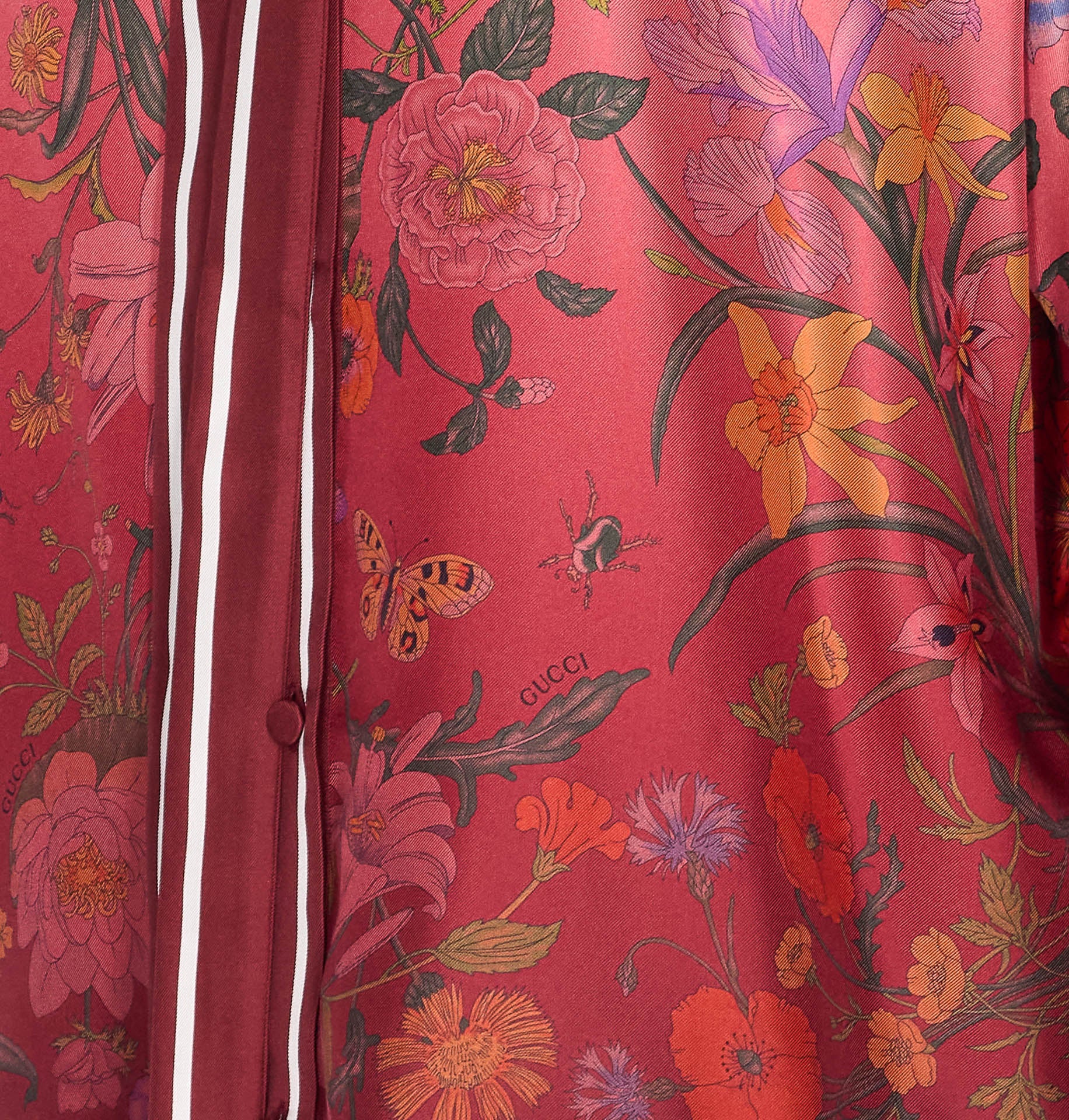 Gucci Shirts Pink Silk