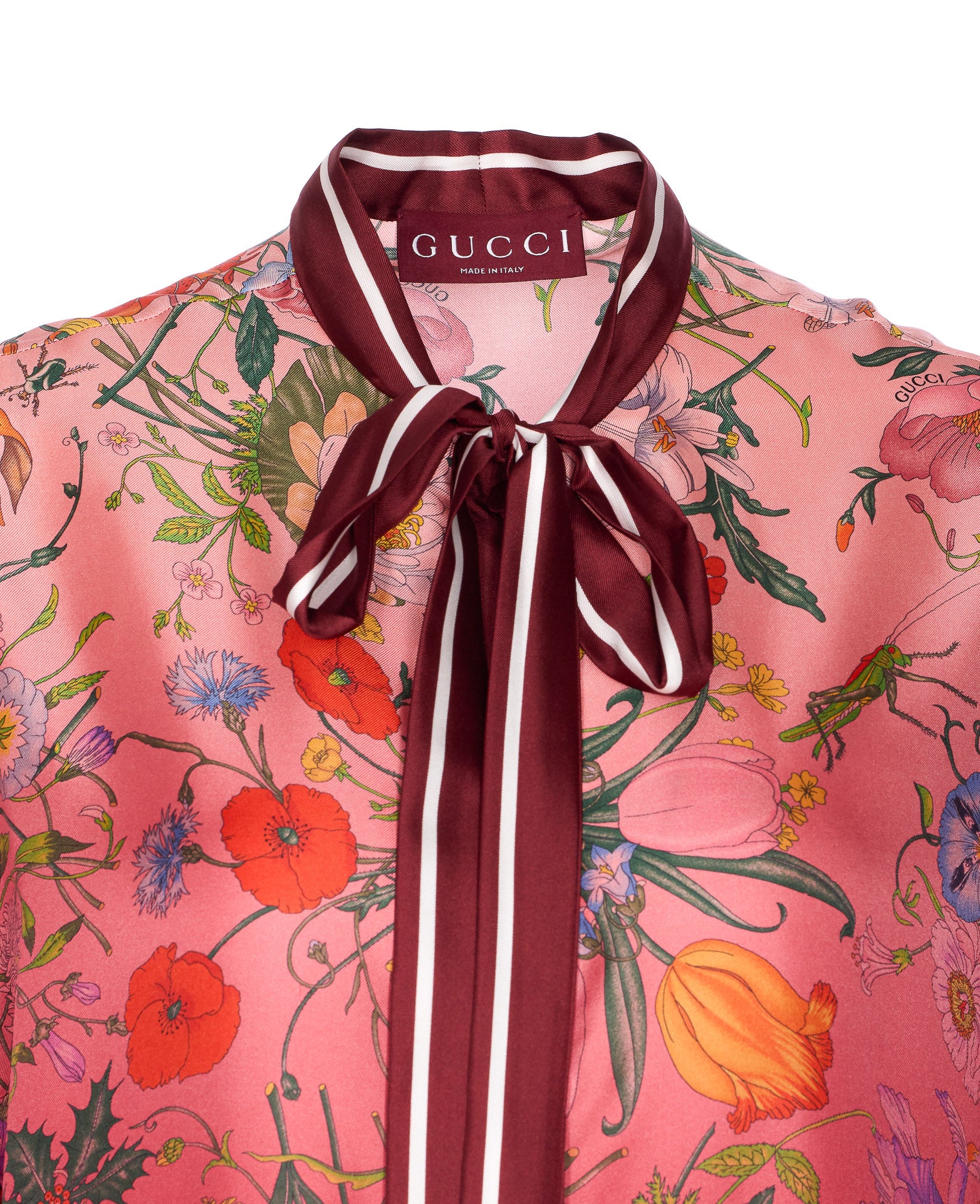 Gucci Shirts Pink Silk