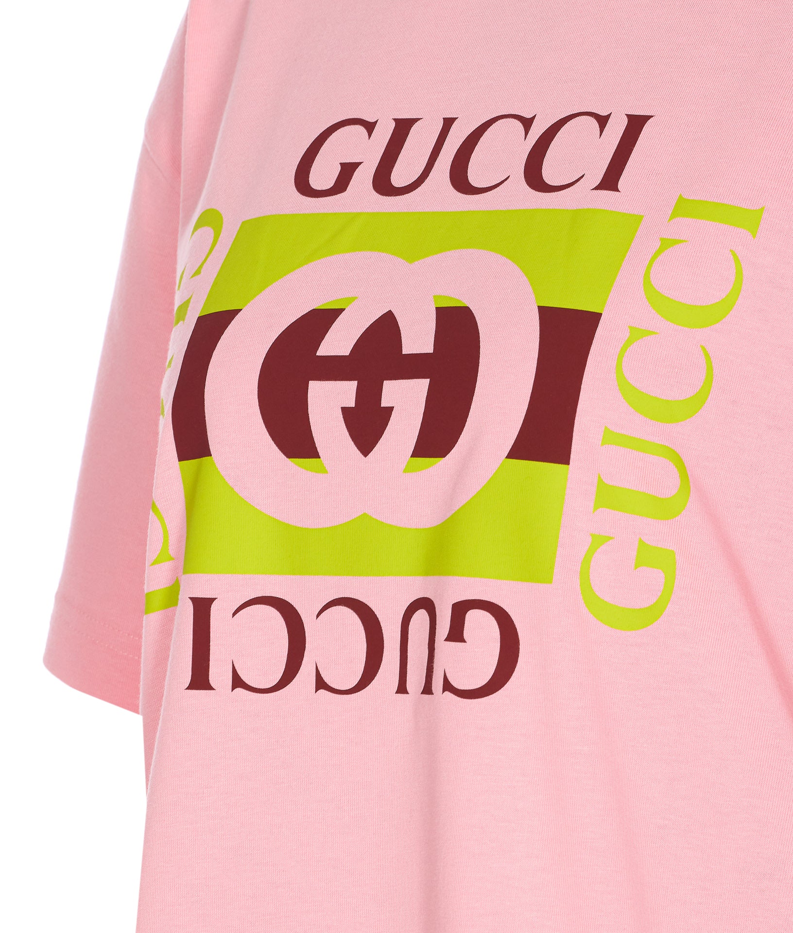 Gucci T-Shirts And Polos Pink Cotton