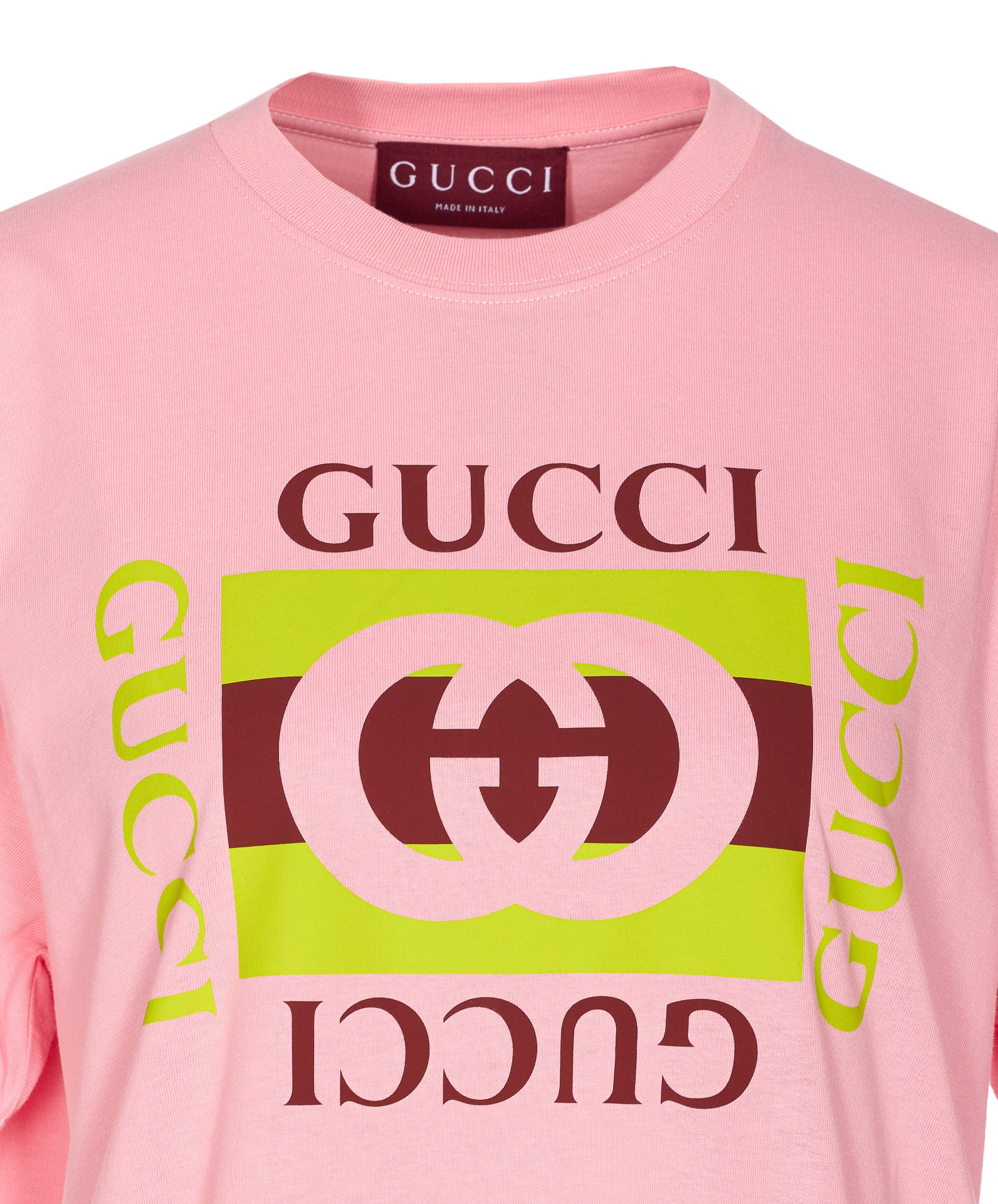Gucci T-Shirts And Polos Pink Cotton