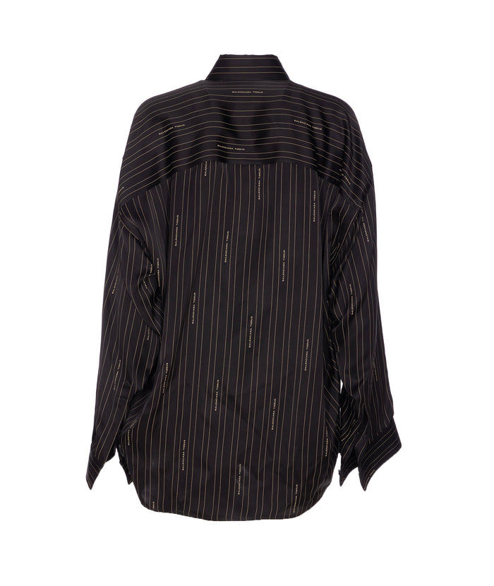 Balenciaga Shirts Black Viscose