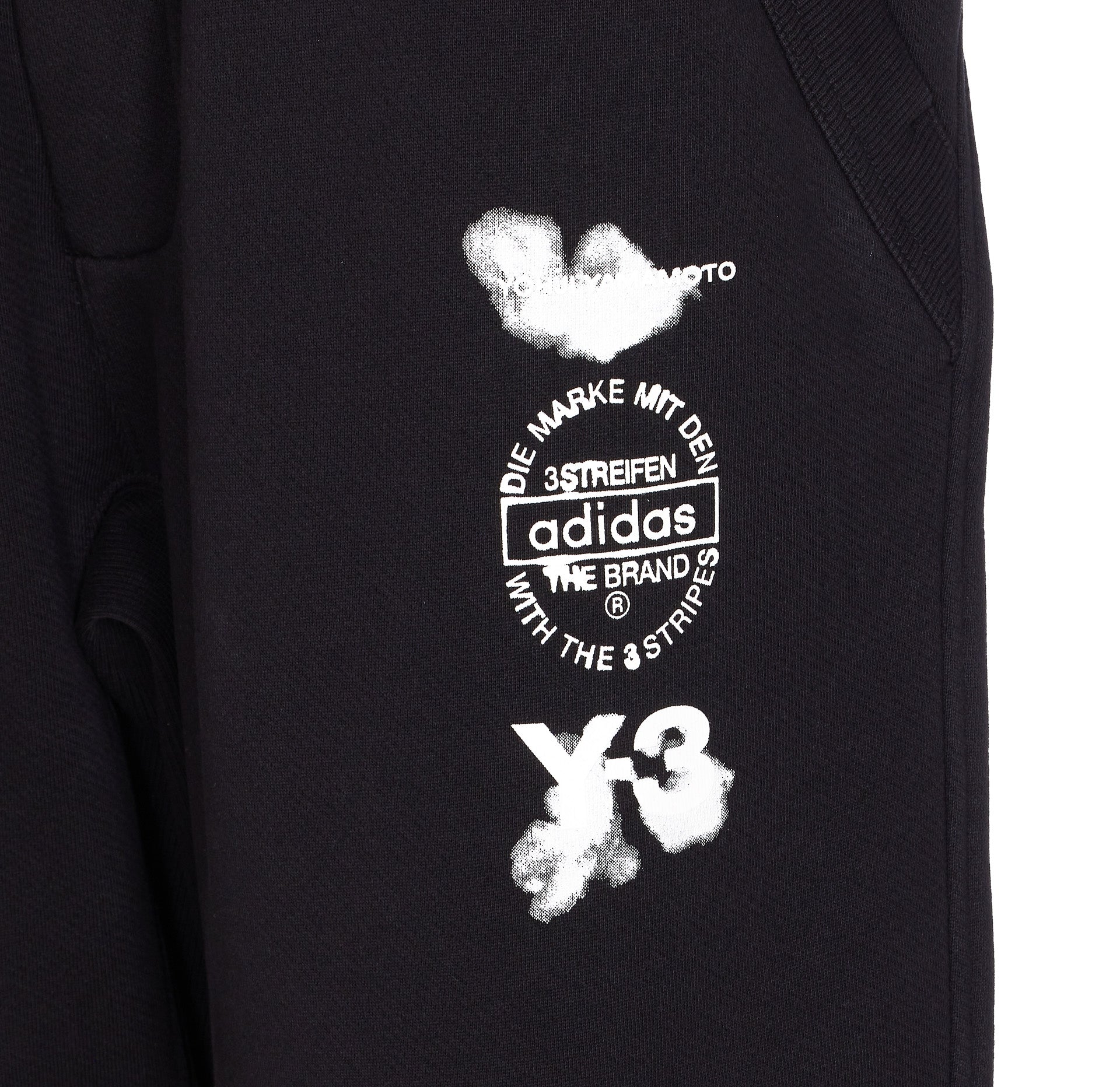 Y-3 Trousers Black Cotton